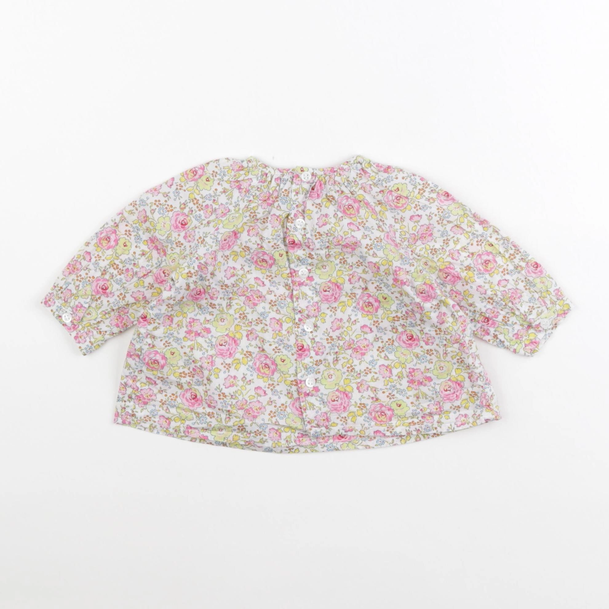 Bonpoint - blouse multicolore - 6 mois