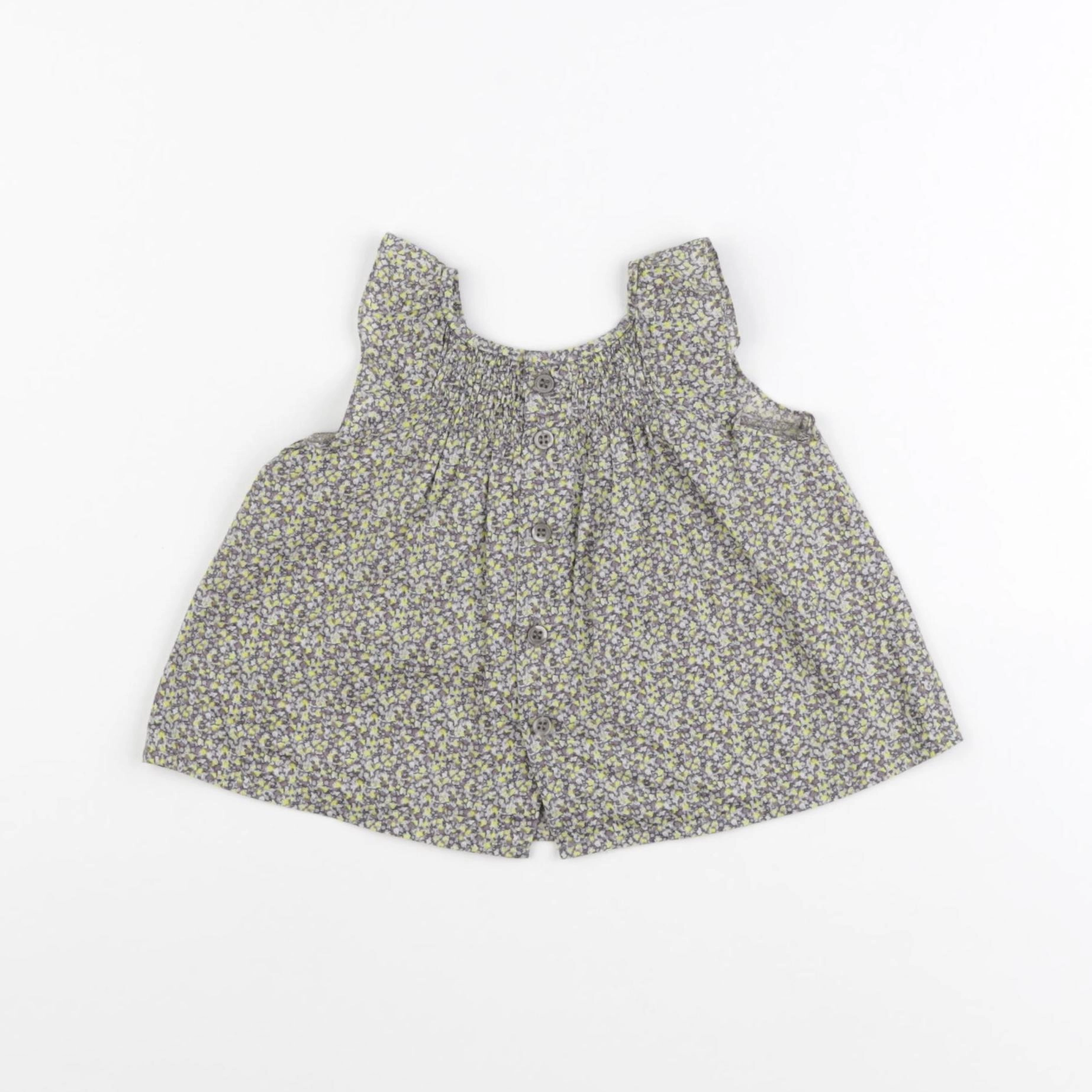 Bonpoint - blouse jaune - 6 mois
