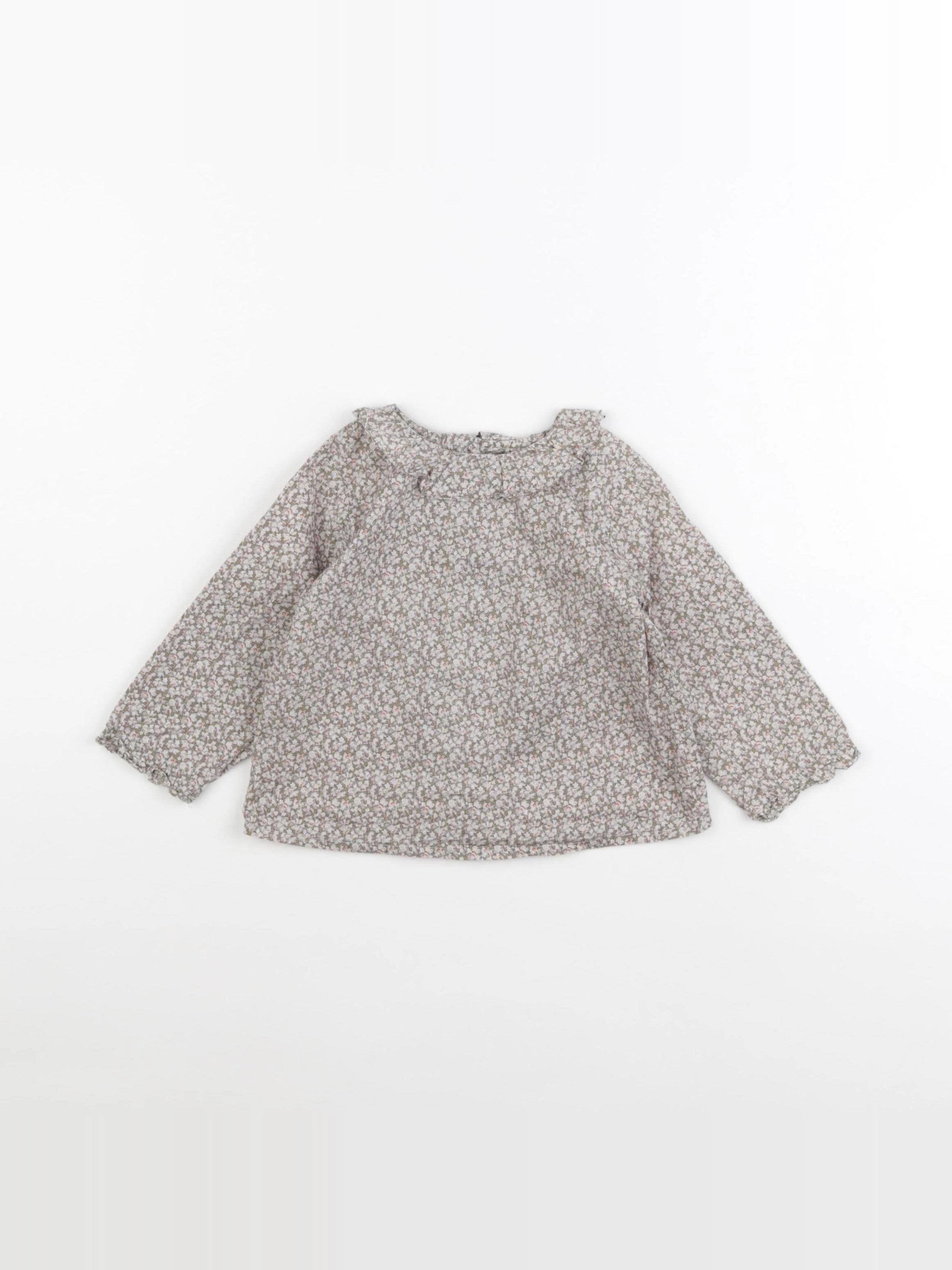 Bonpoint - blouse vert - 18 mois