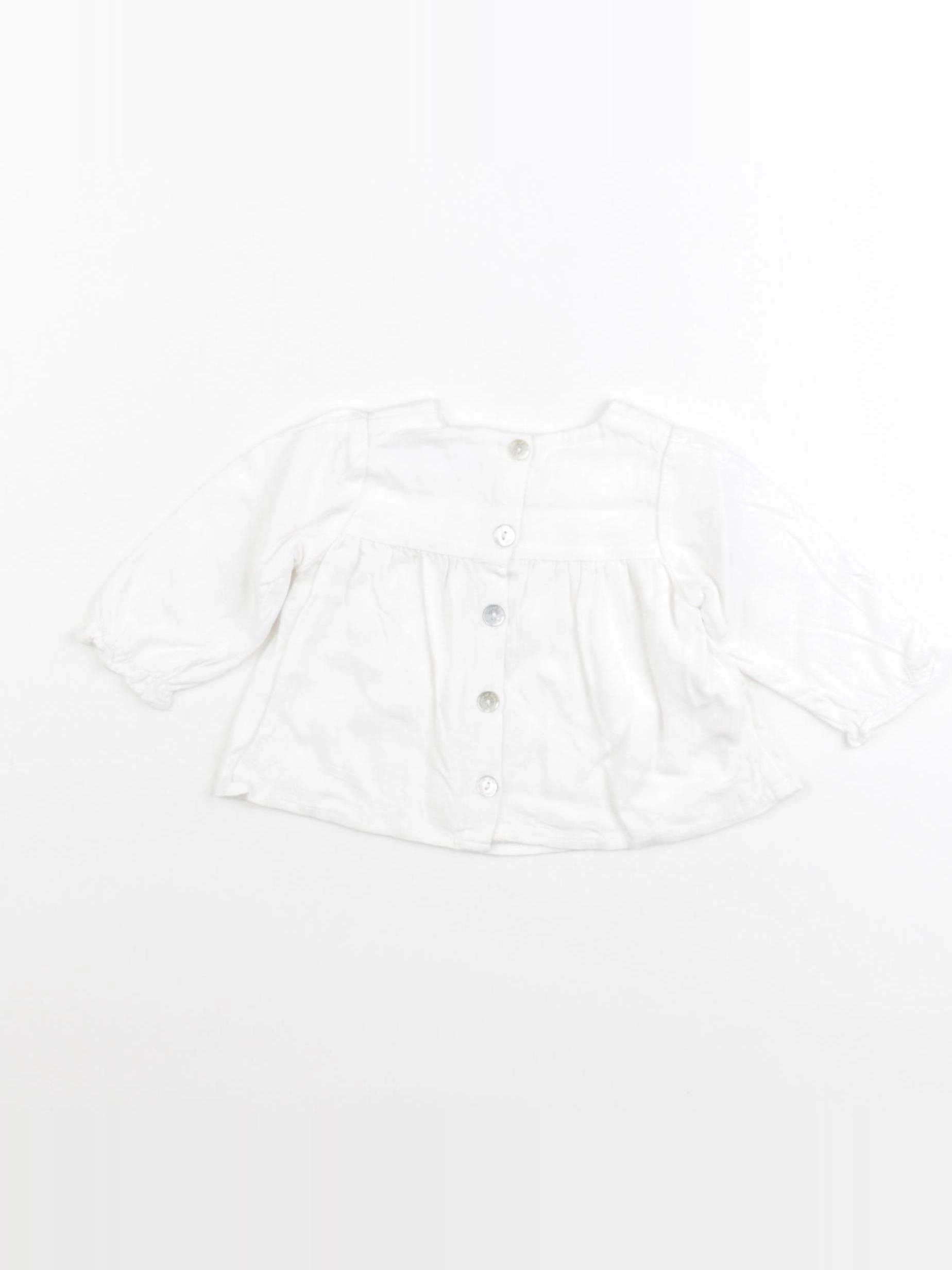 Tartine & Chocolat - blouse blanc - 3 mois