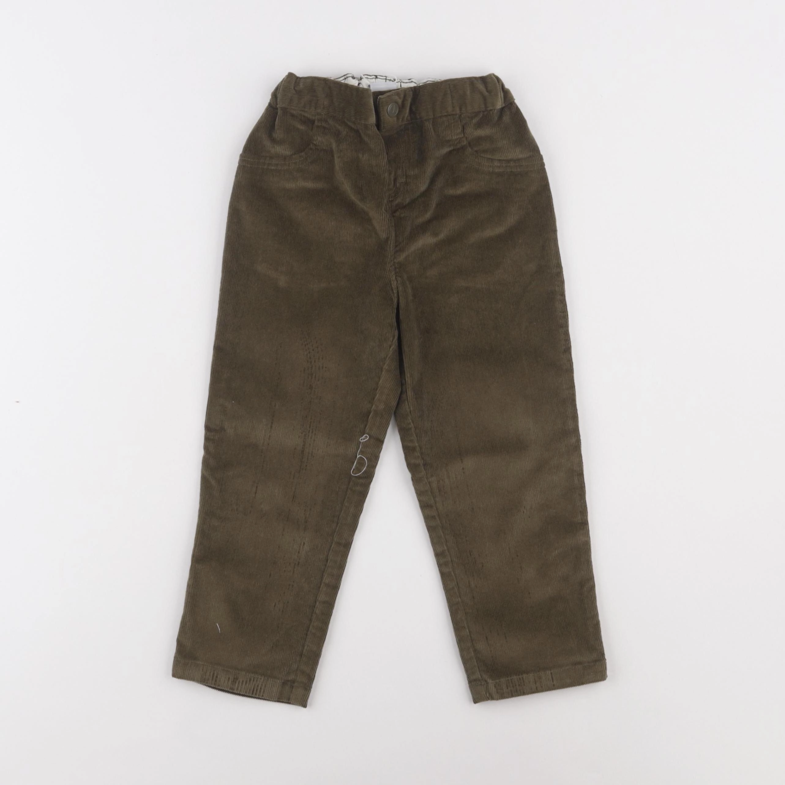 Petit Bateau - pantalon vert - 36 mois