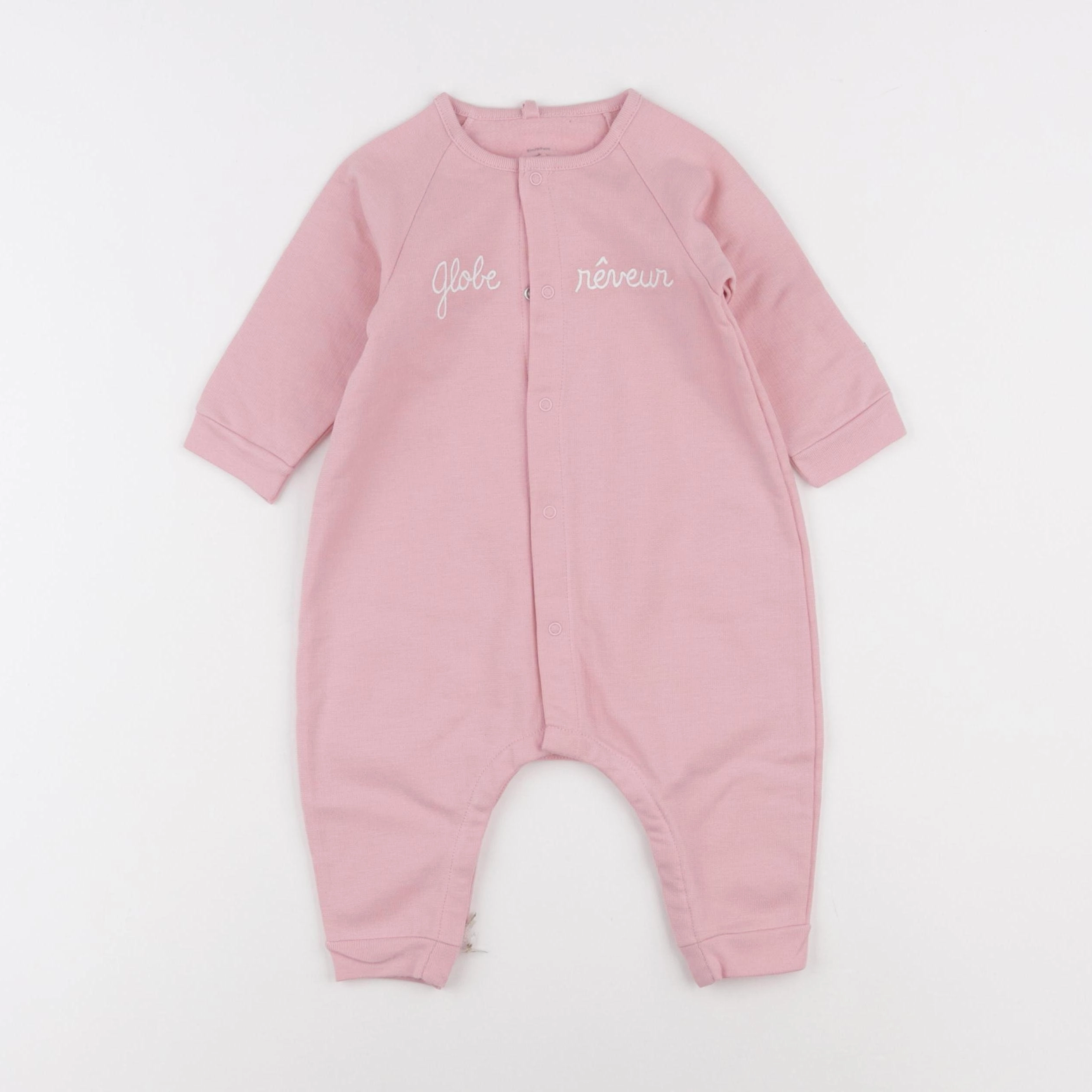 Petit Bateau - combinaison rose (état neuf) - 6 mois