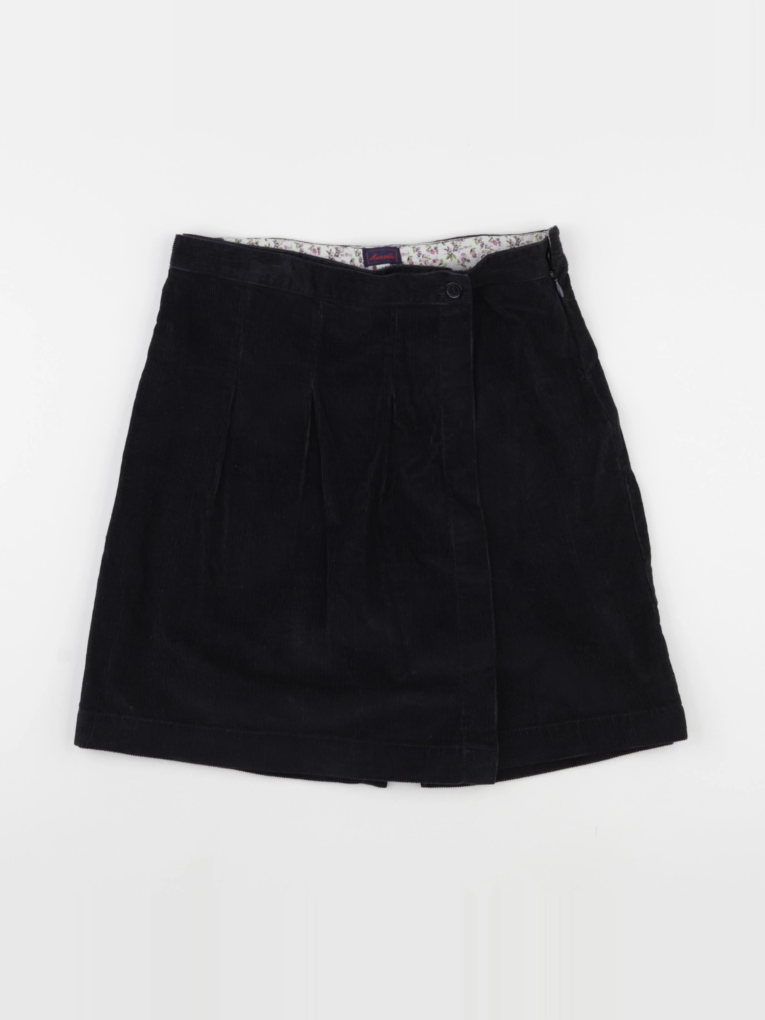 Acanthe - jupe short noir - 14 ans