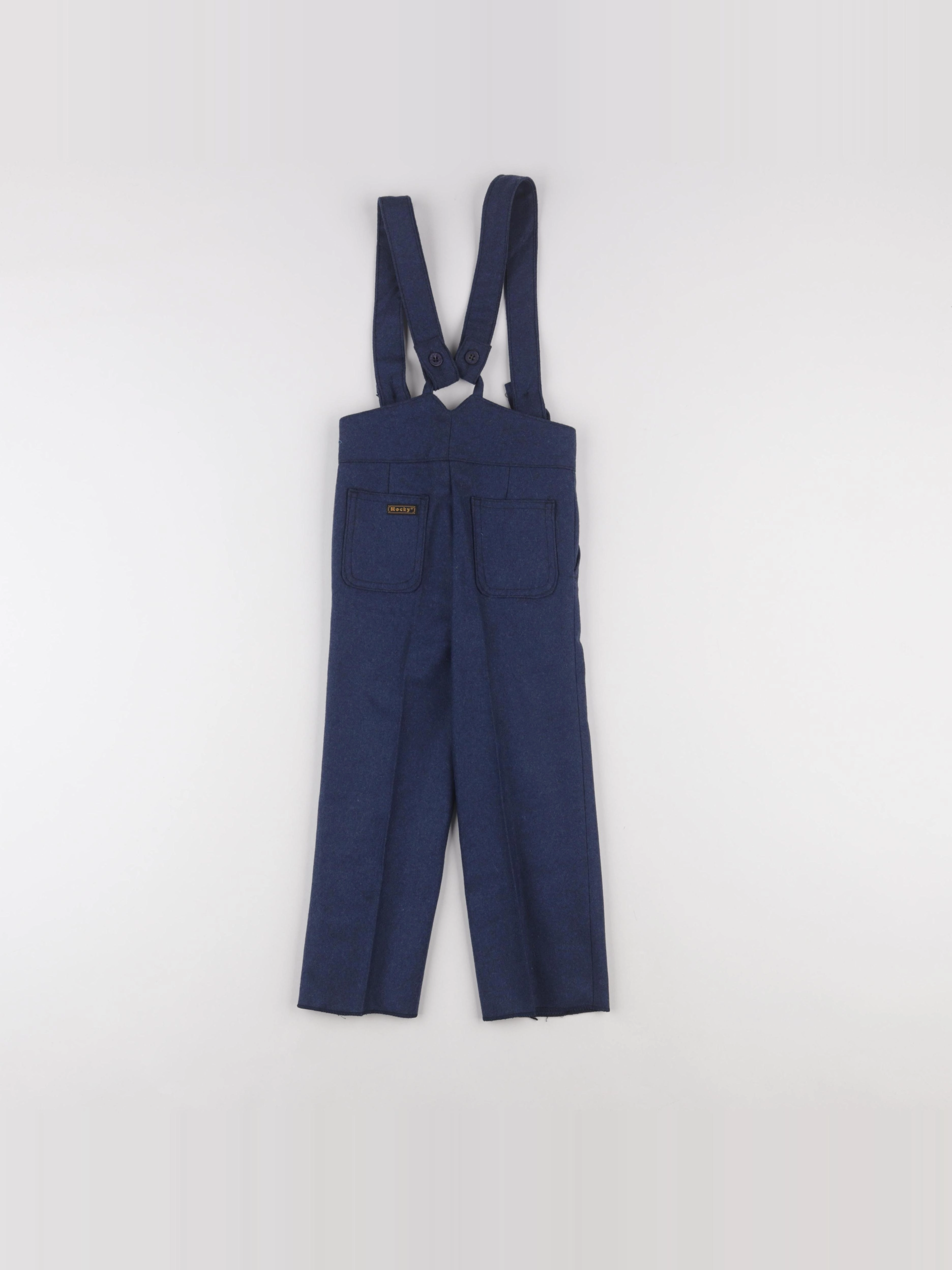 Vintage - salopette bleu - 3 ans