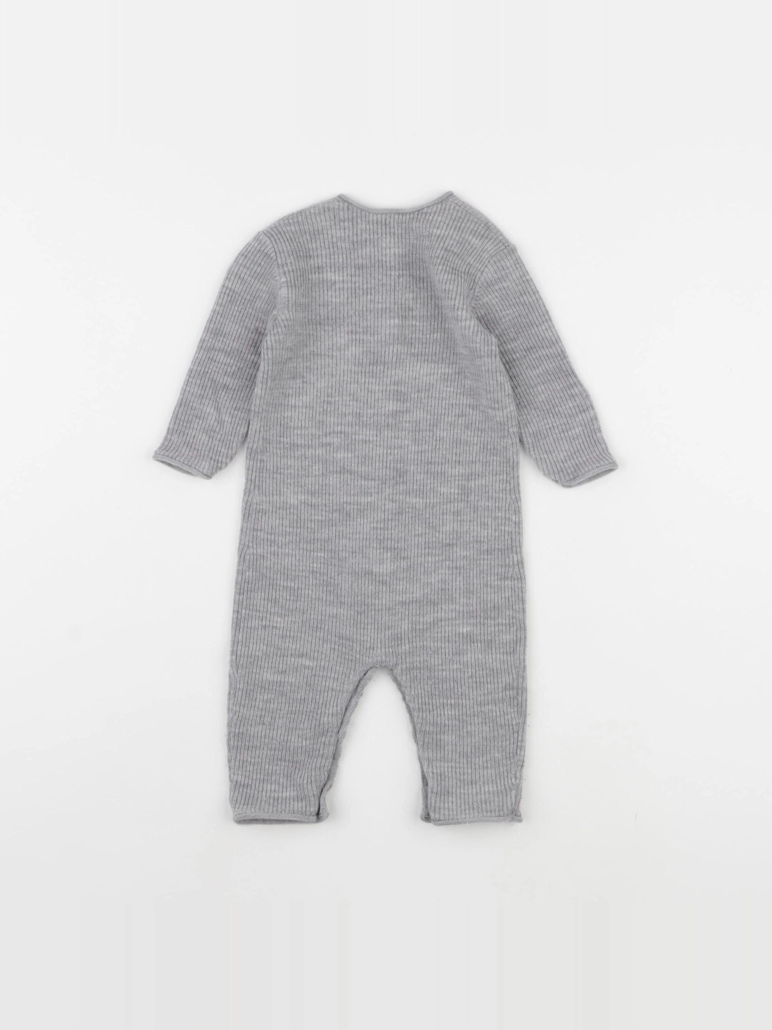 Bonpoint - combinaison gris - 6 mois