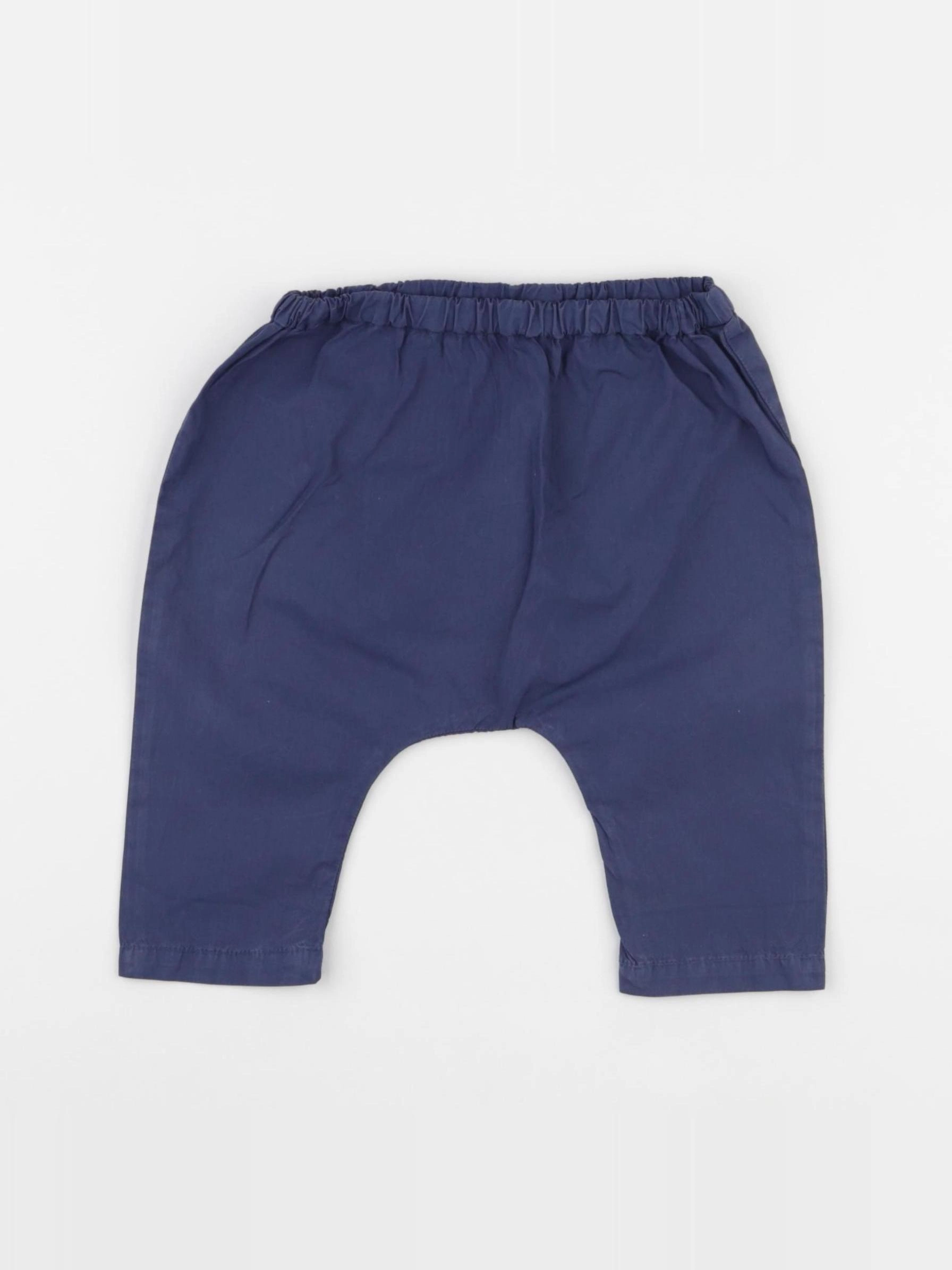 Bonpoint - sarouel bleu - 3 ans