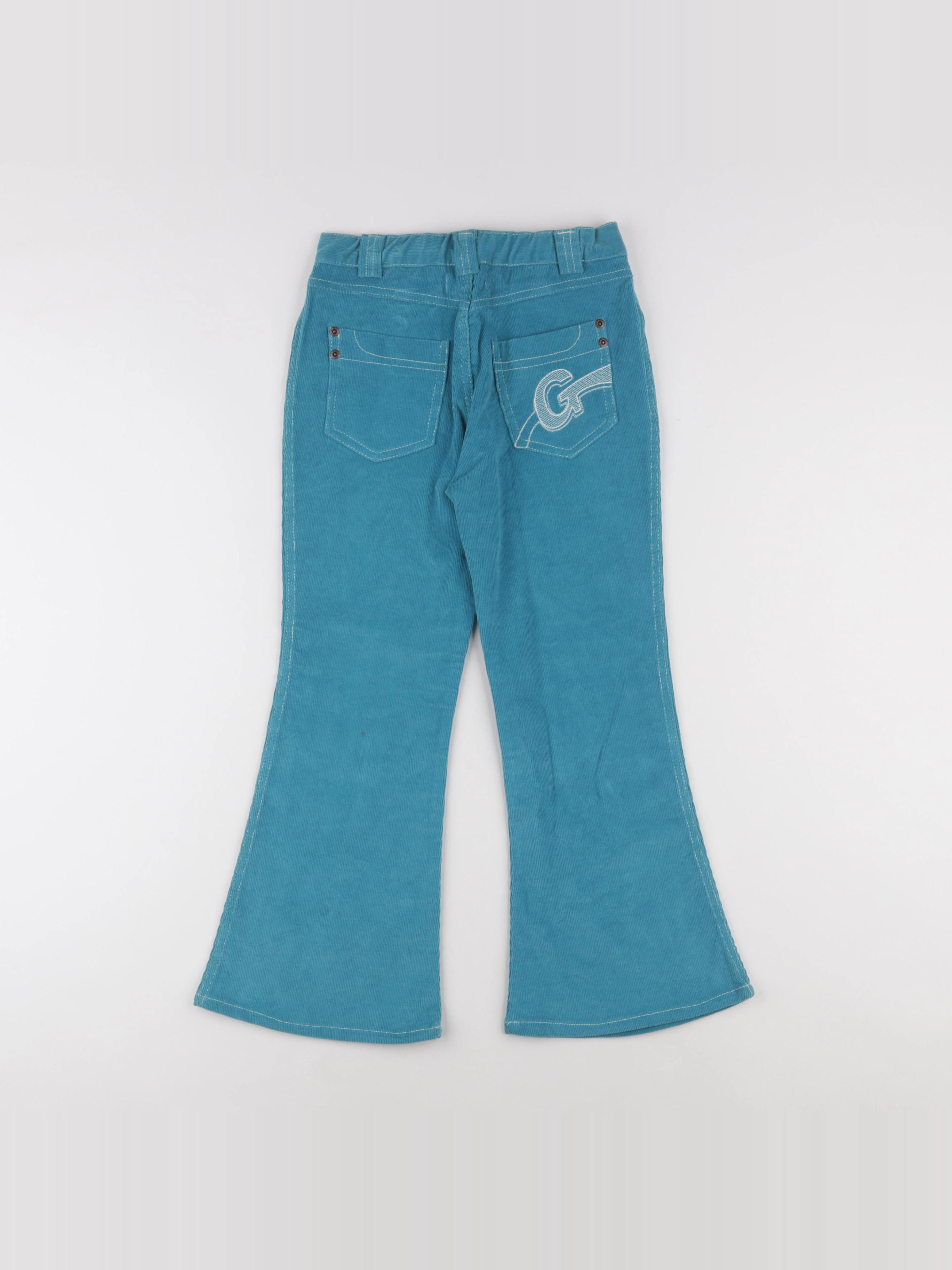 Vintage - pantalon vert - 6 ans