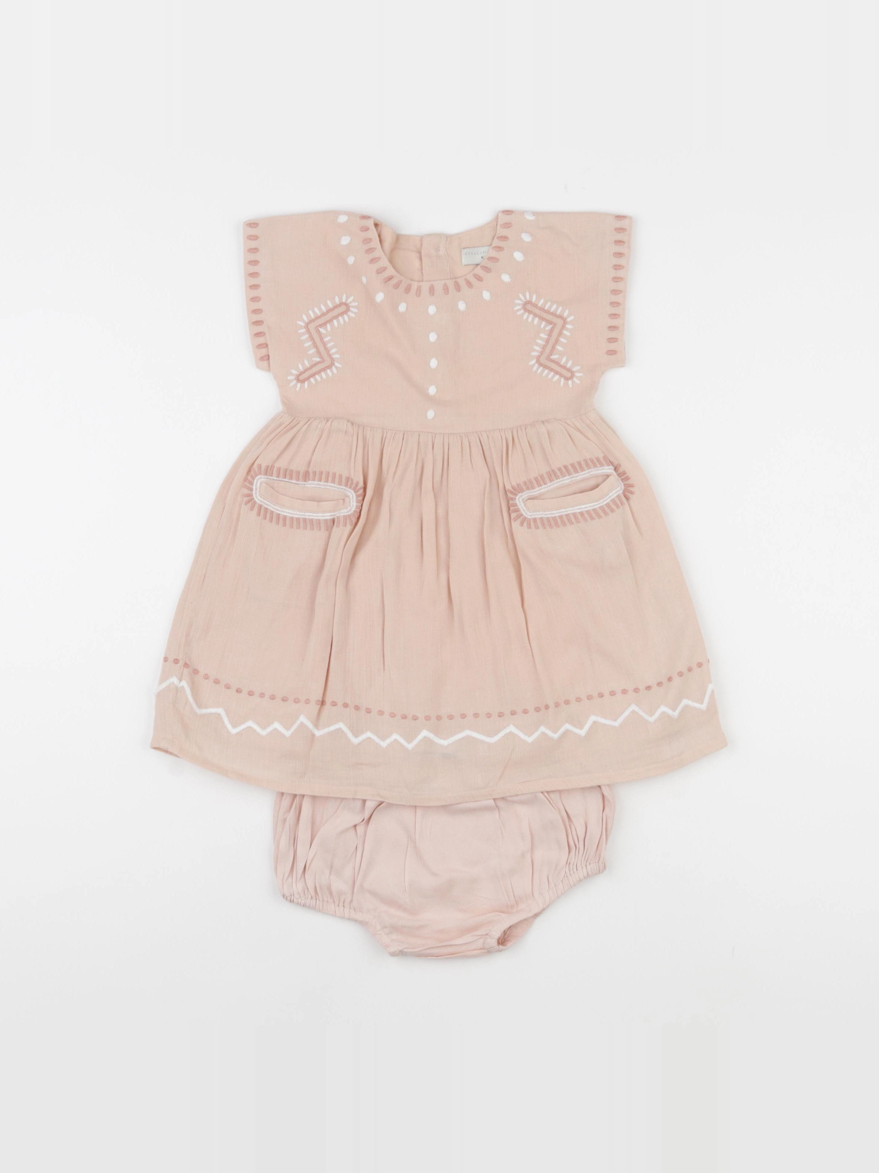 Stella McCartney Kids - robe rose - 12 mois