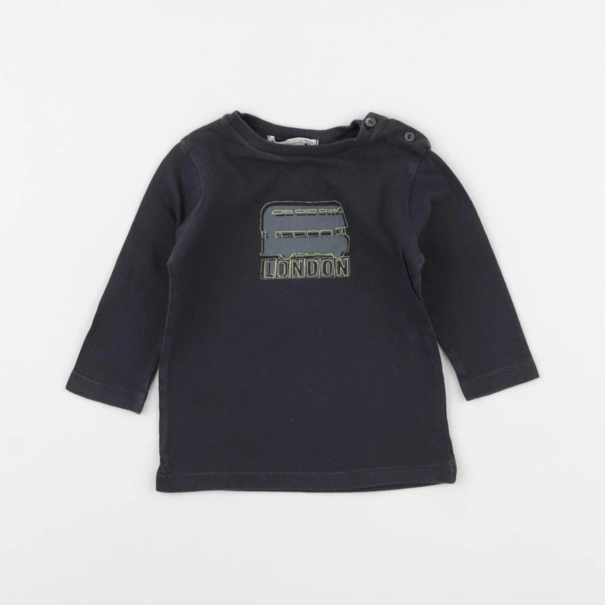 Bonpoint - tee-shirt gris - 6 mois