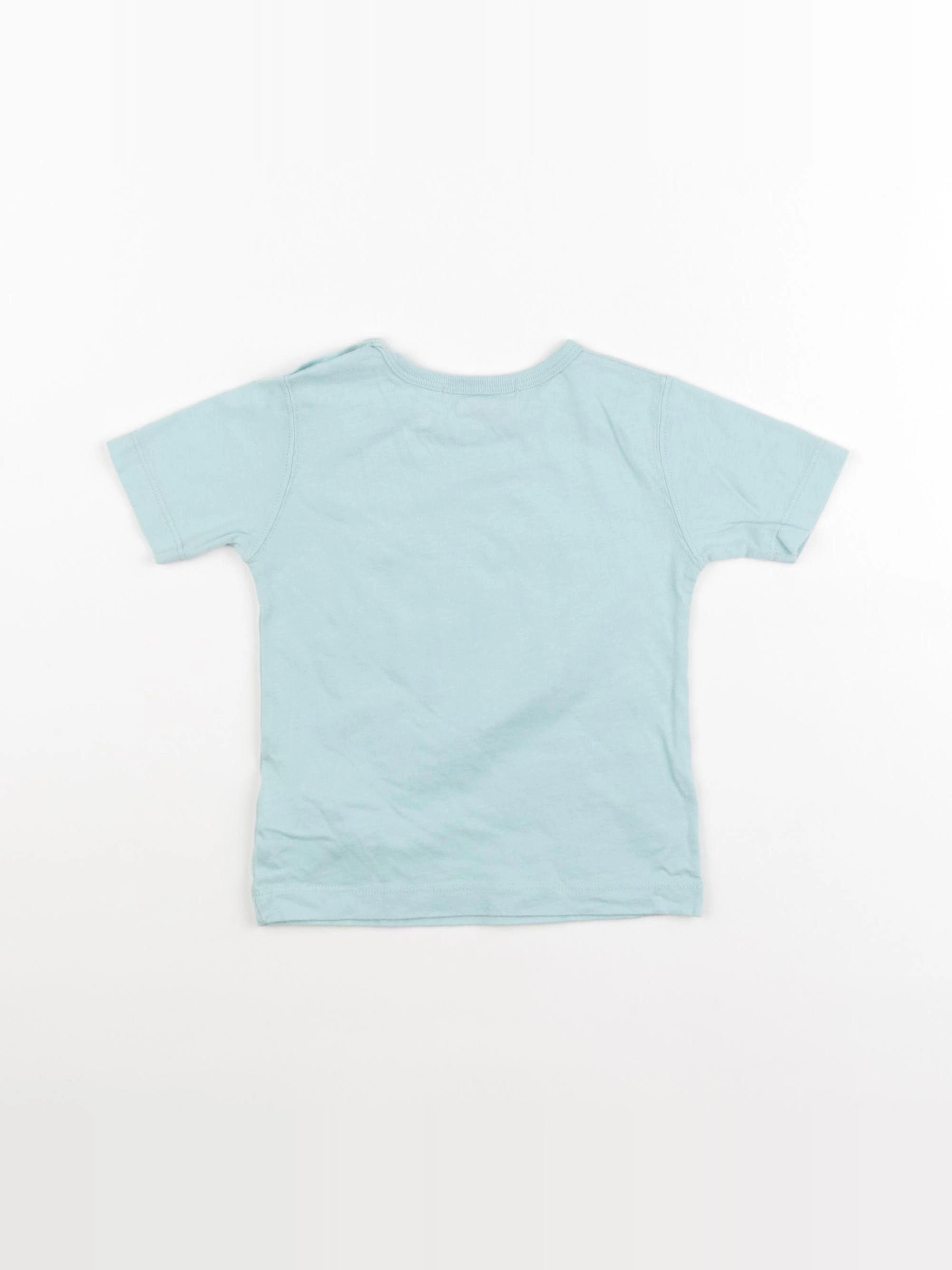 Bonpoint - tee-shirt bleu - 12 mois