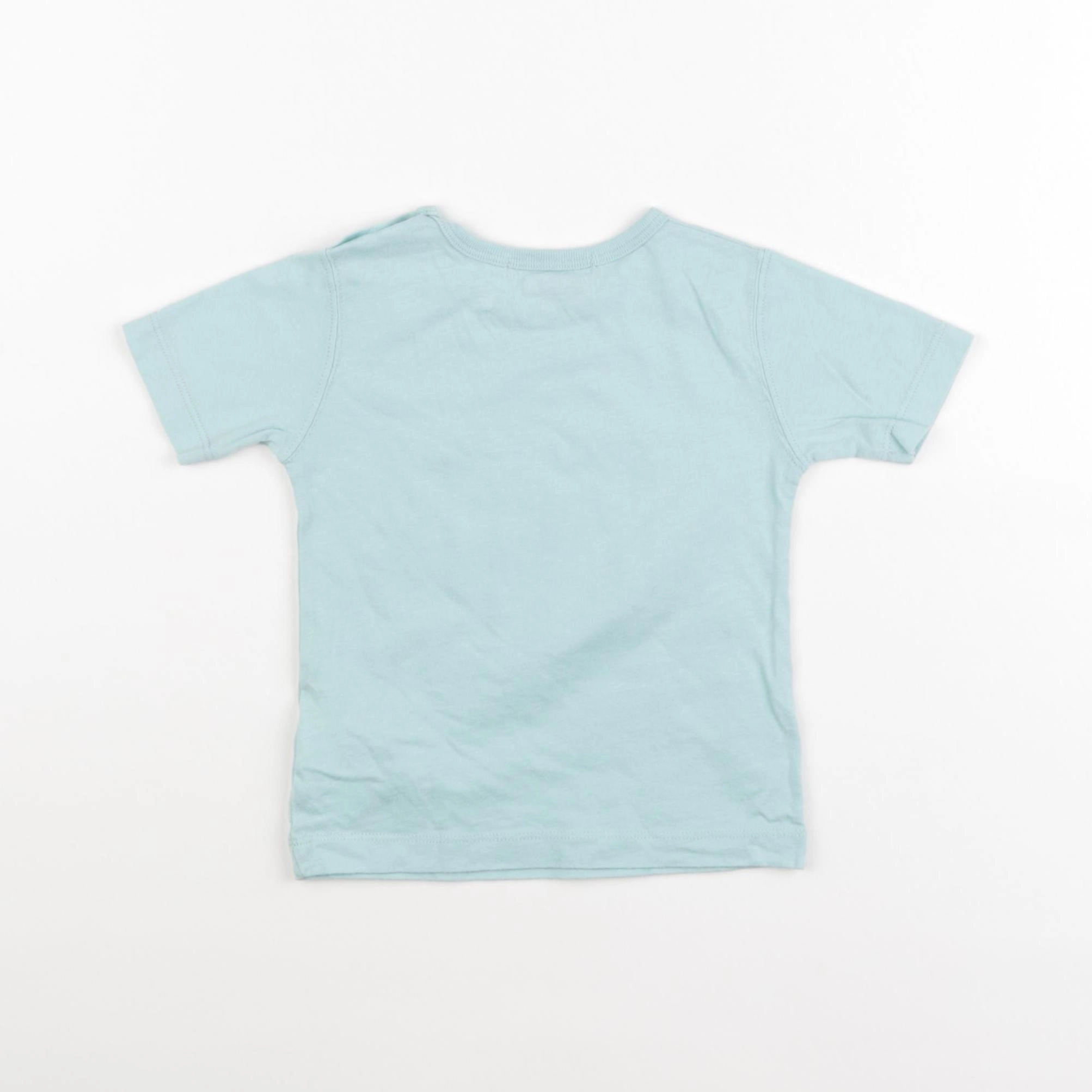 Bonpoint - tee-shirt bleu - 12 mois