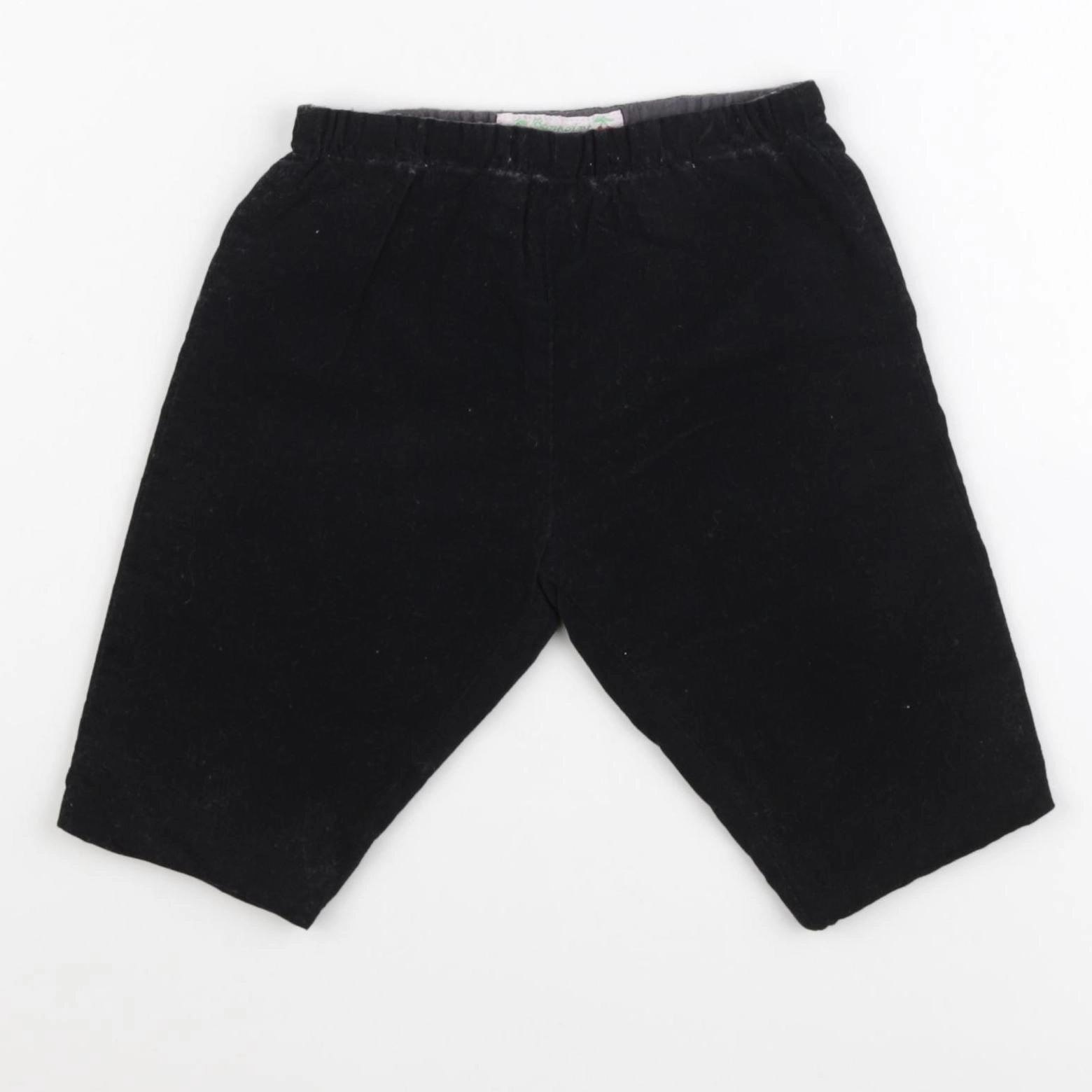 Bonpoint - pantalon noir - 6 mois