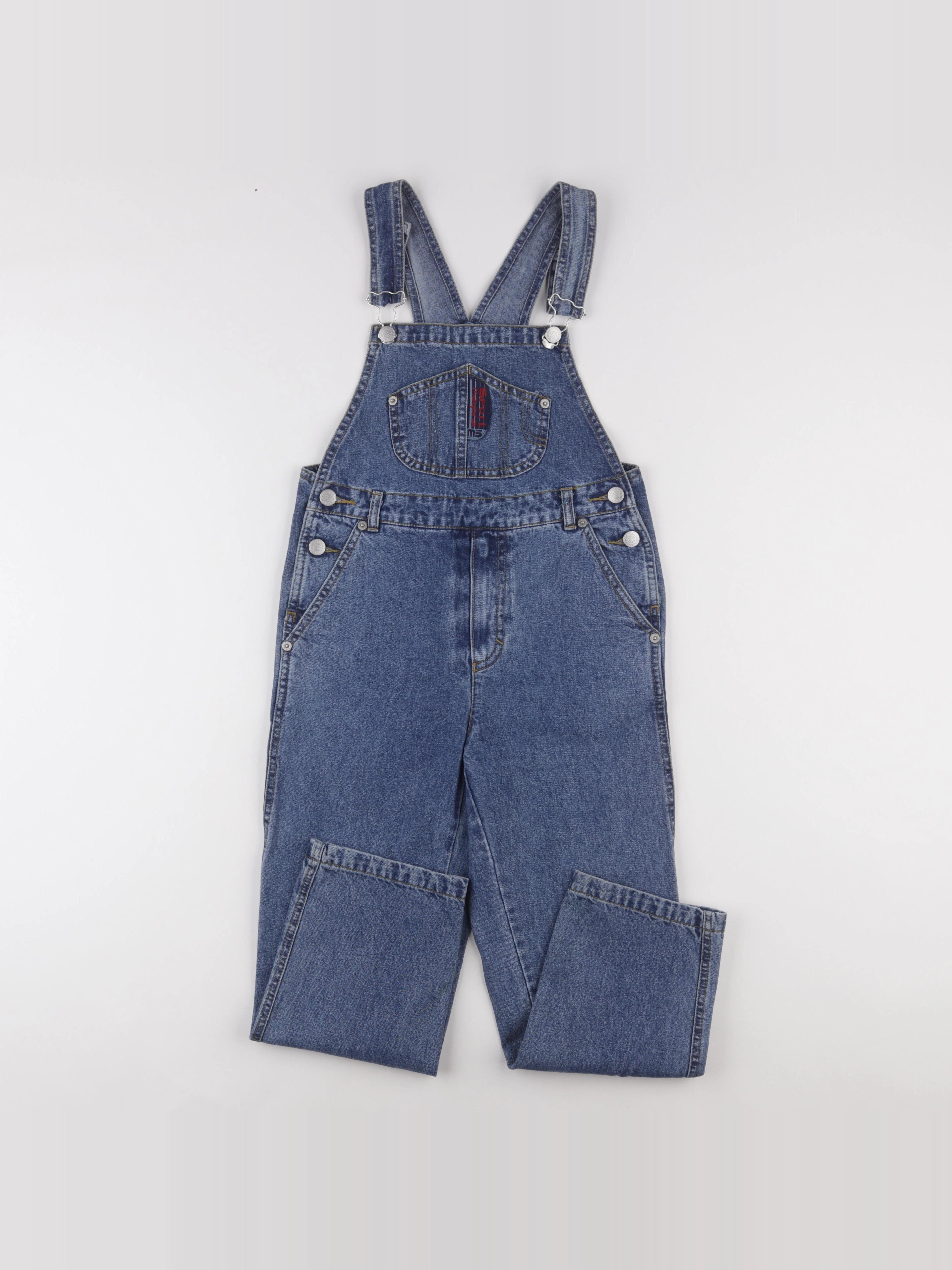 Vintage - salopette bleu - 8 ans