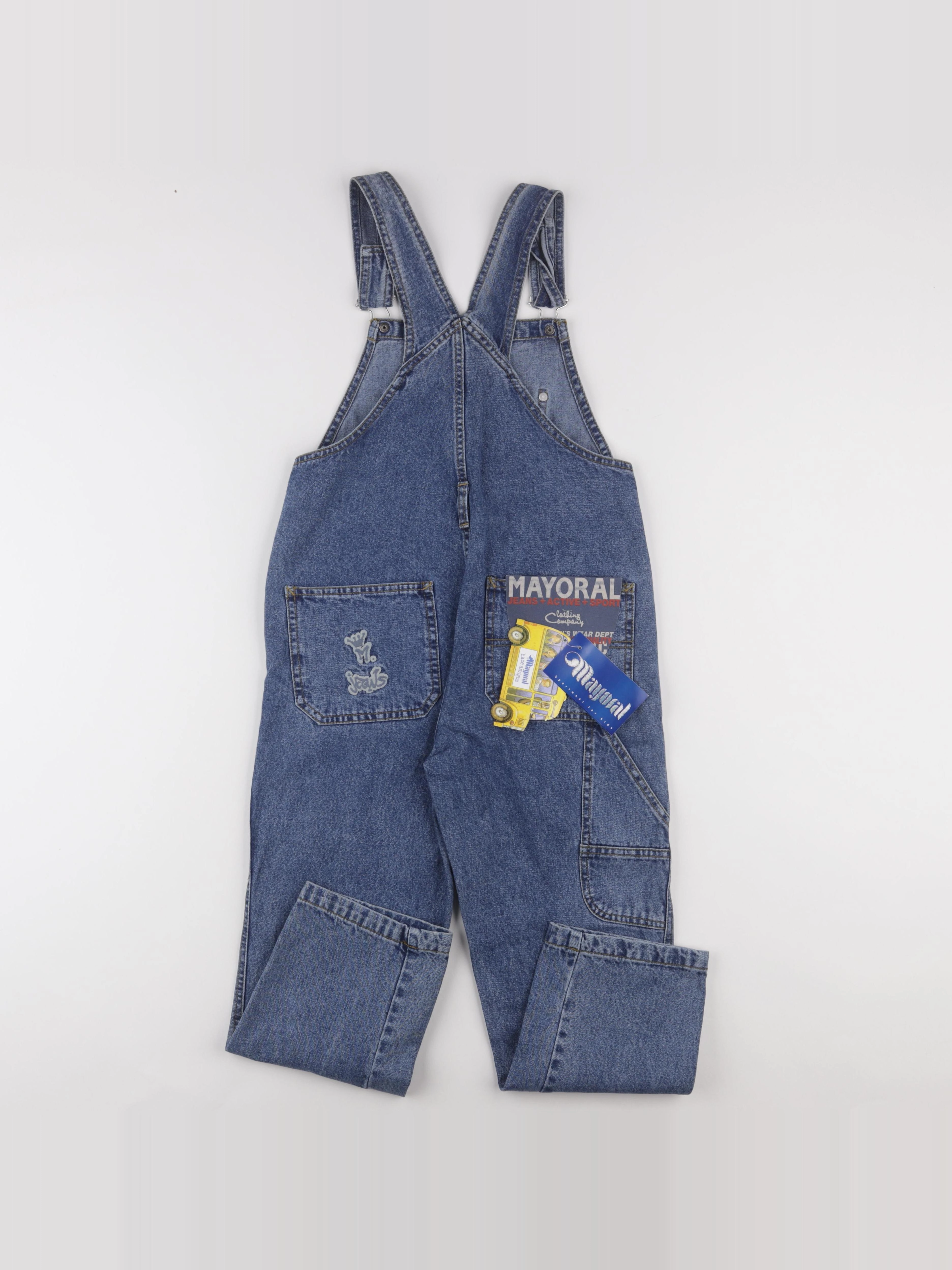 Vintage - salopette bleu - 8 ans