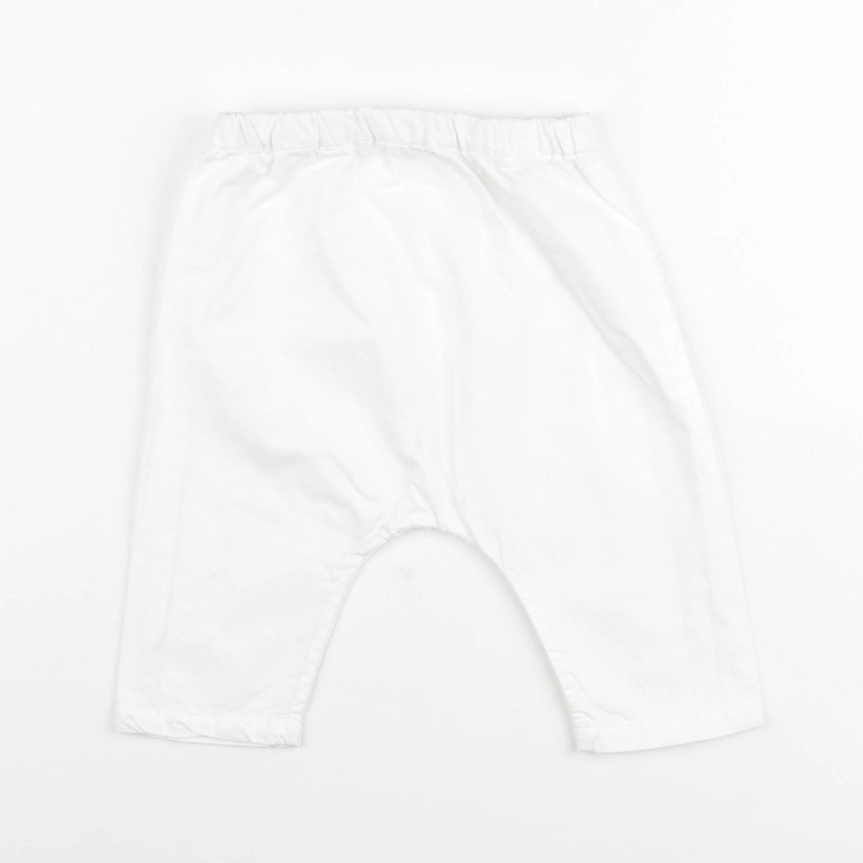 Bonpoint - sarouel blanc - 6 mois