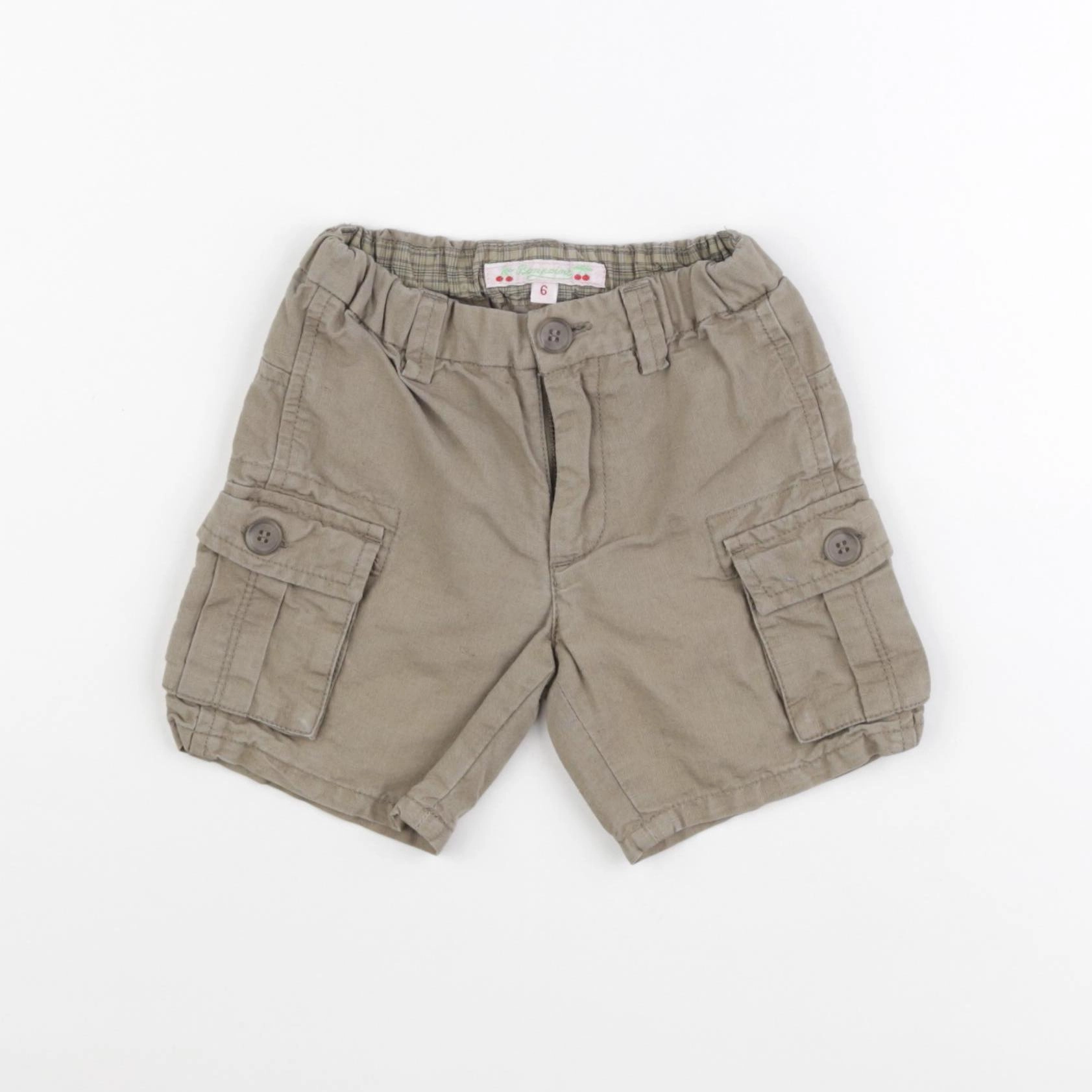 Bonpoint - short marron - 6 mois