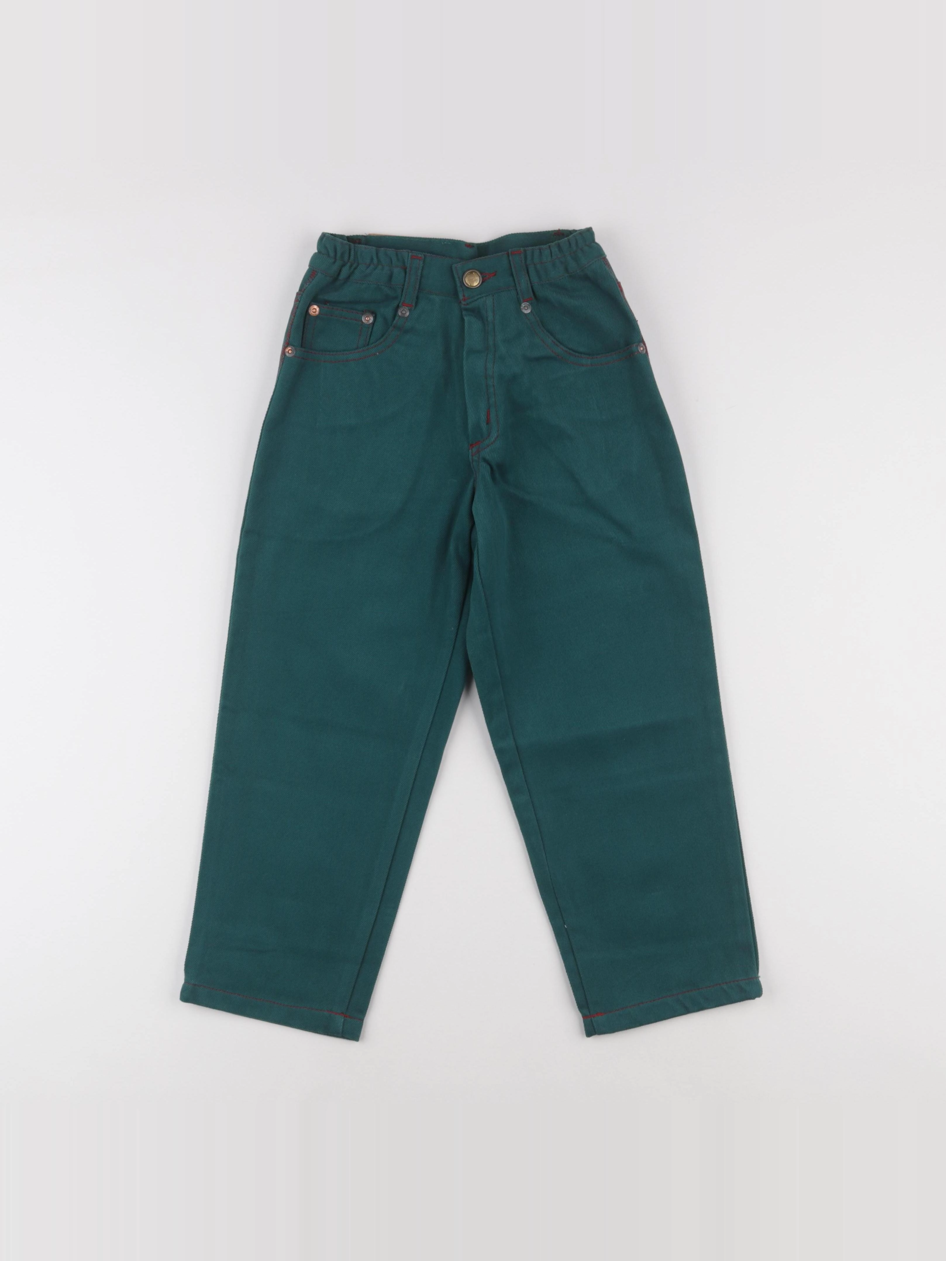 Vintage - jean vert - 6 ans