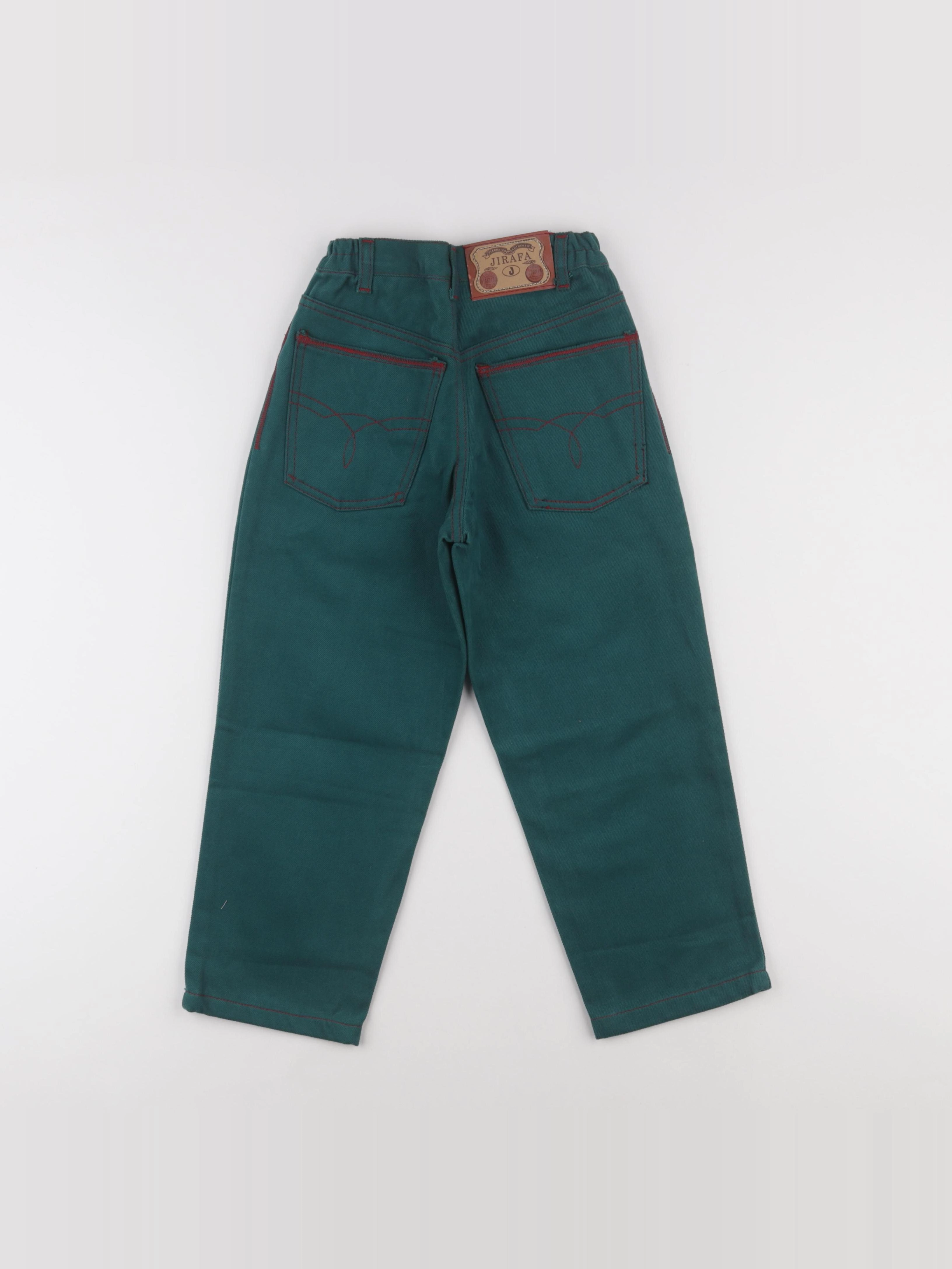Vintage - jean vert - 6 ans