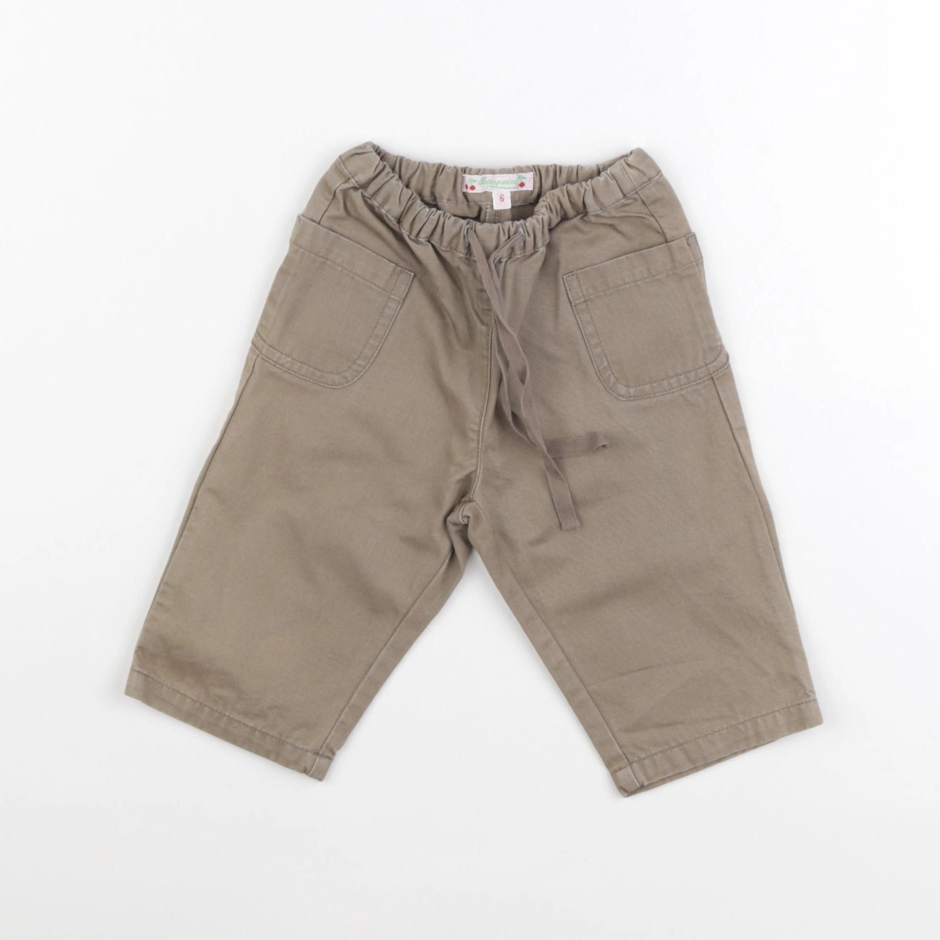 Bonpoint - pantalon marron - 6 mois