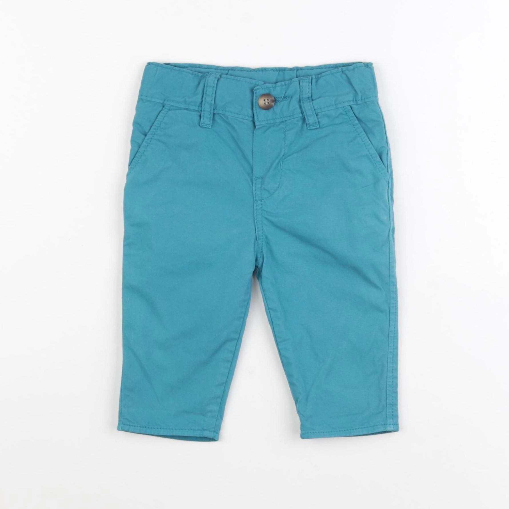Nouveau Cru - pantalon bleu - 6 mois