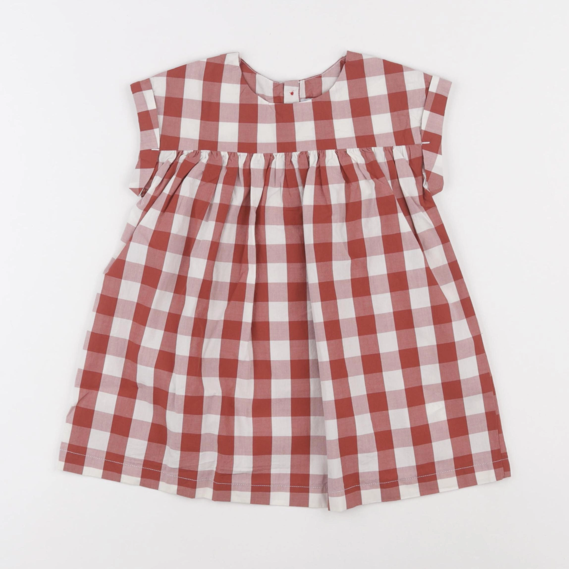 Petit Bateau - robe rose - 18 mois