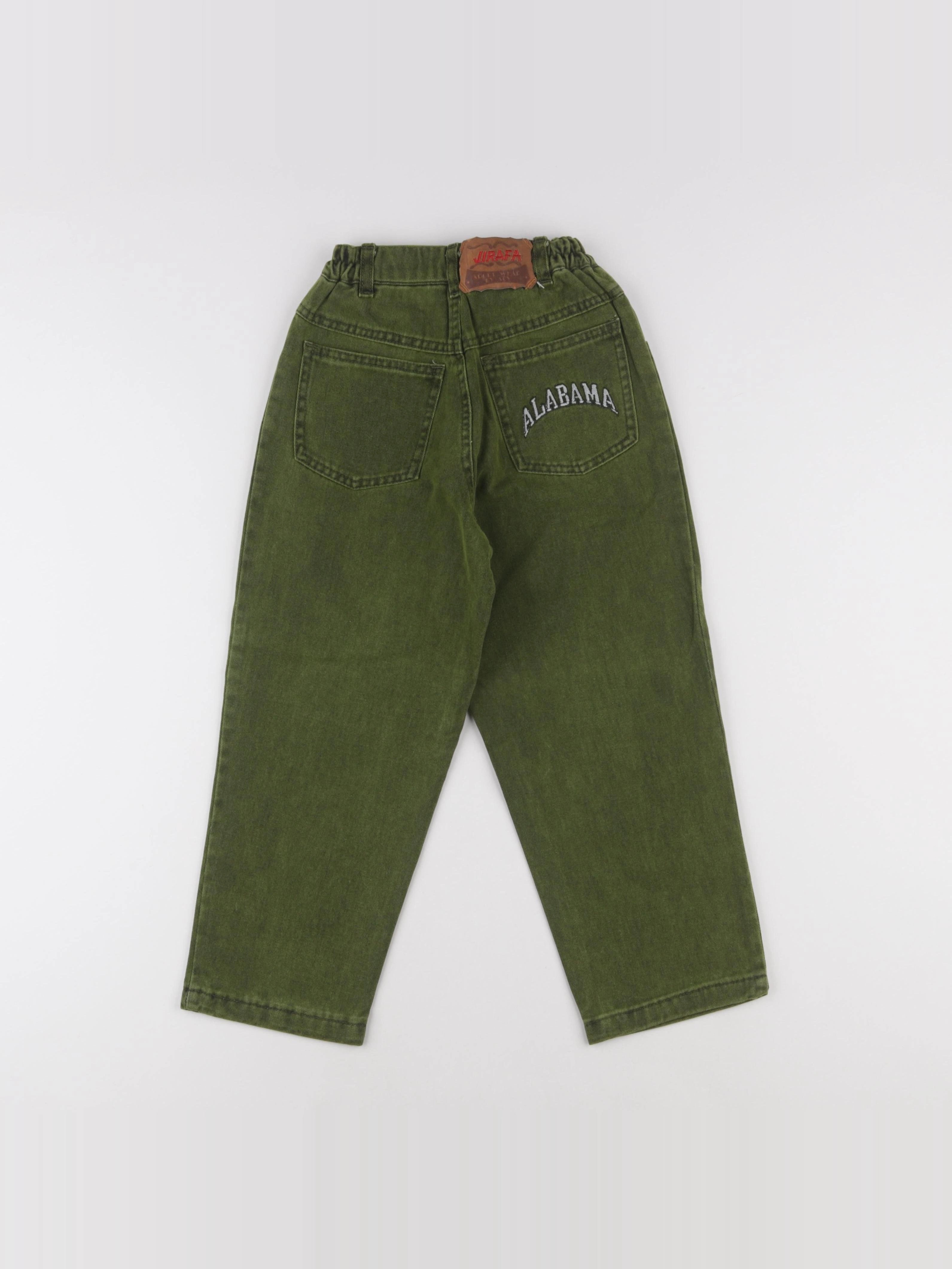 Vintage - jean vert - 6 ans