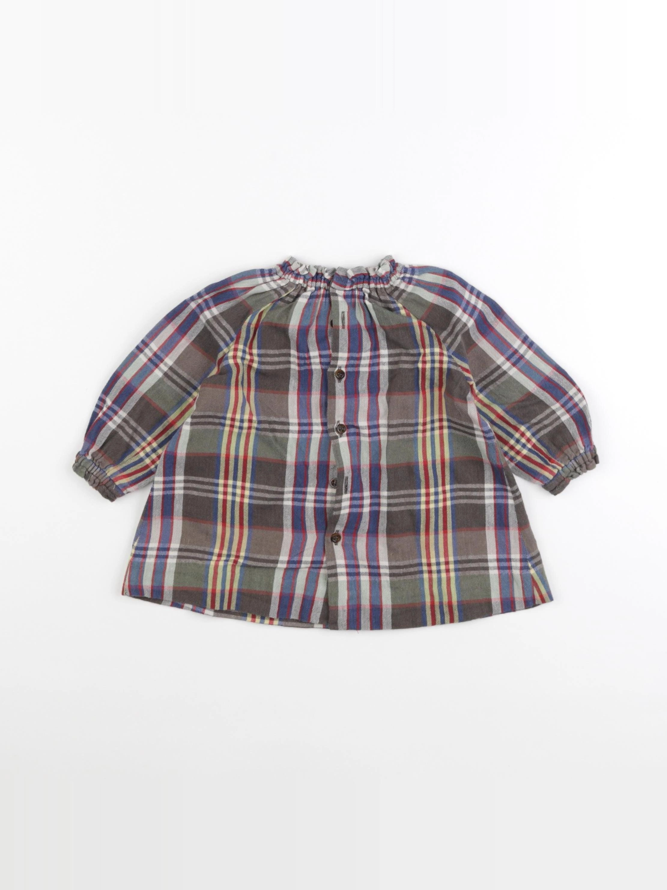 Bonpoint - blouse multicolore - 6 mois