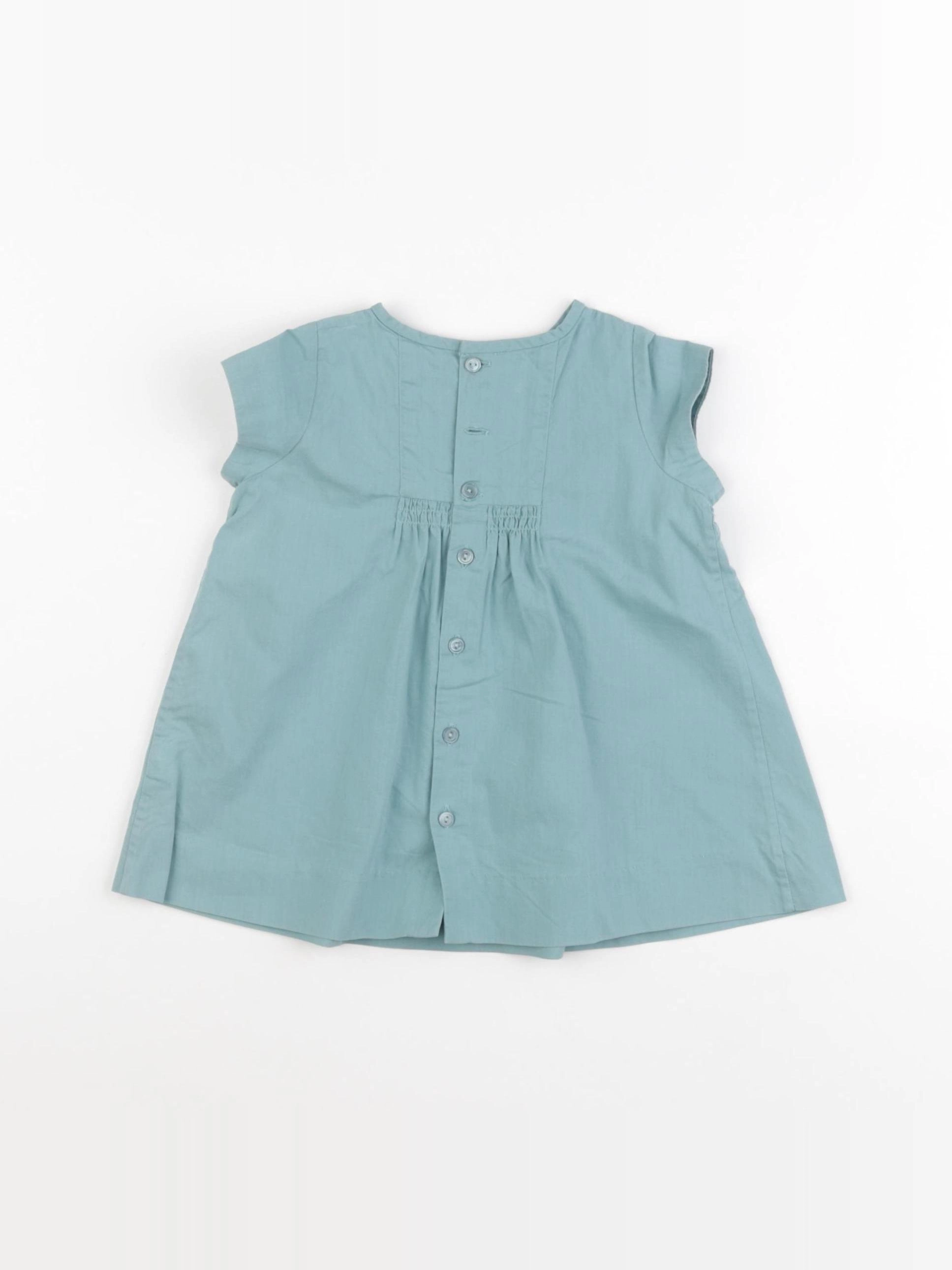 Bonpoint - robe vert - 6 mois