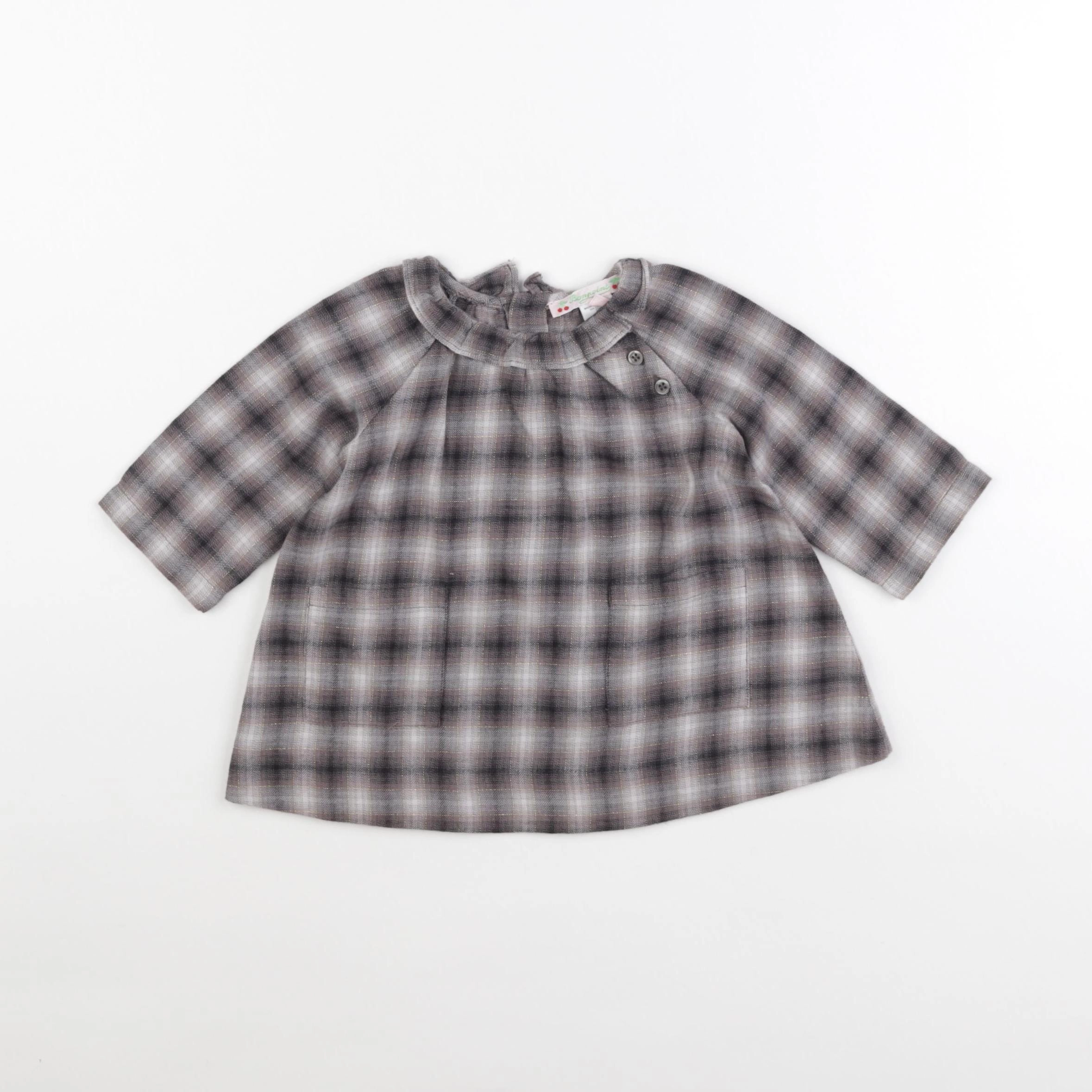 Bonpoint - blouse multicolore - 6 mois