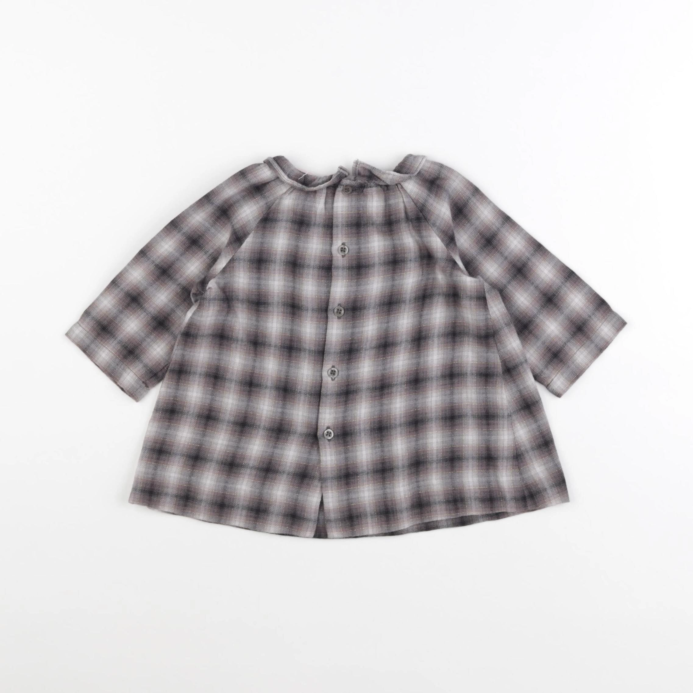 Bonpoint - blouse multicolore - 6 mois