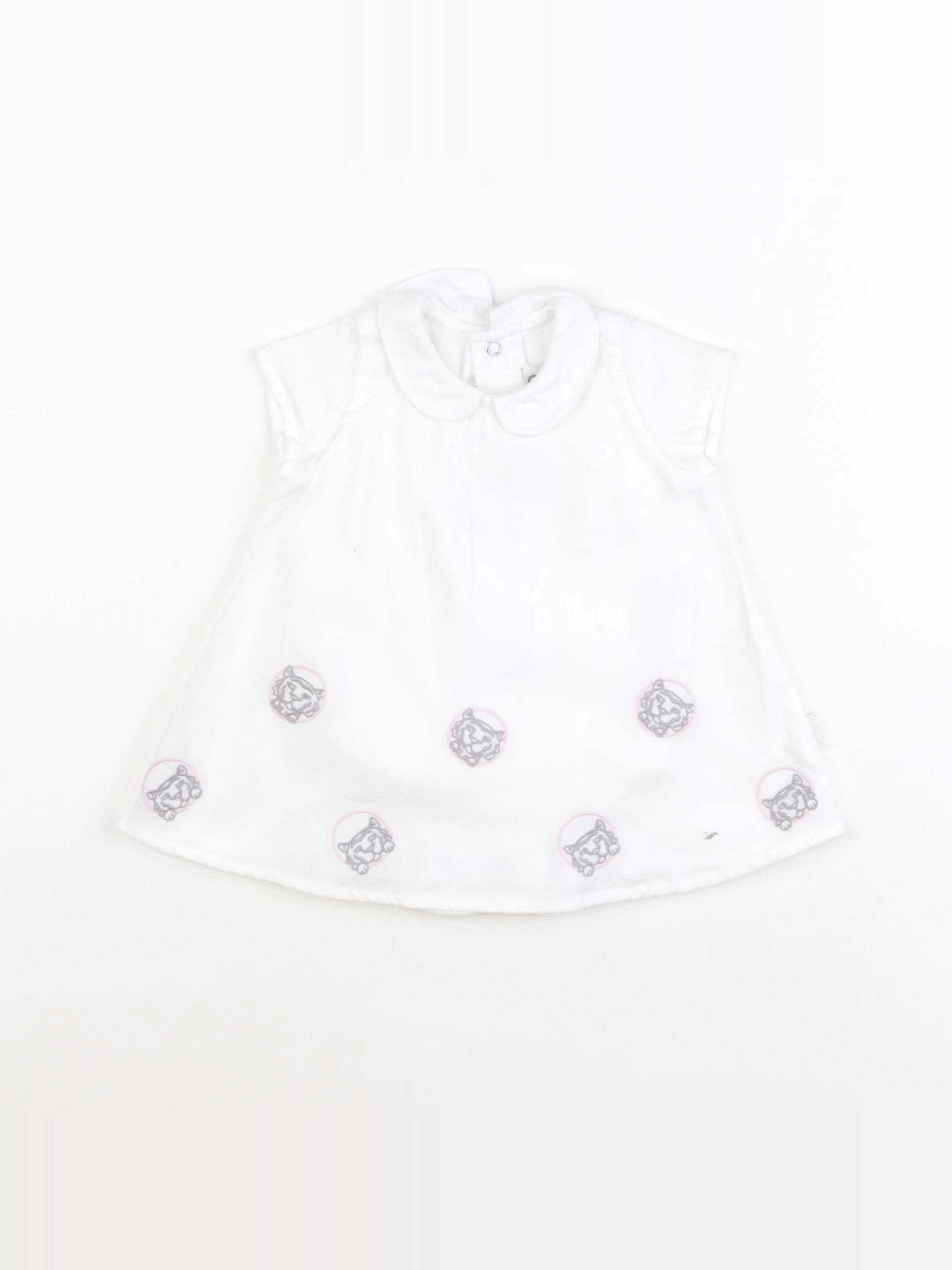 Kenzo - robe blanc - 3 mois