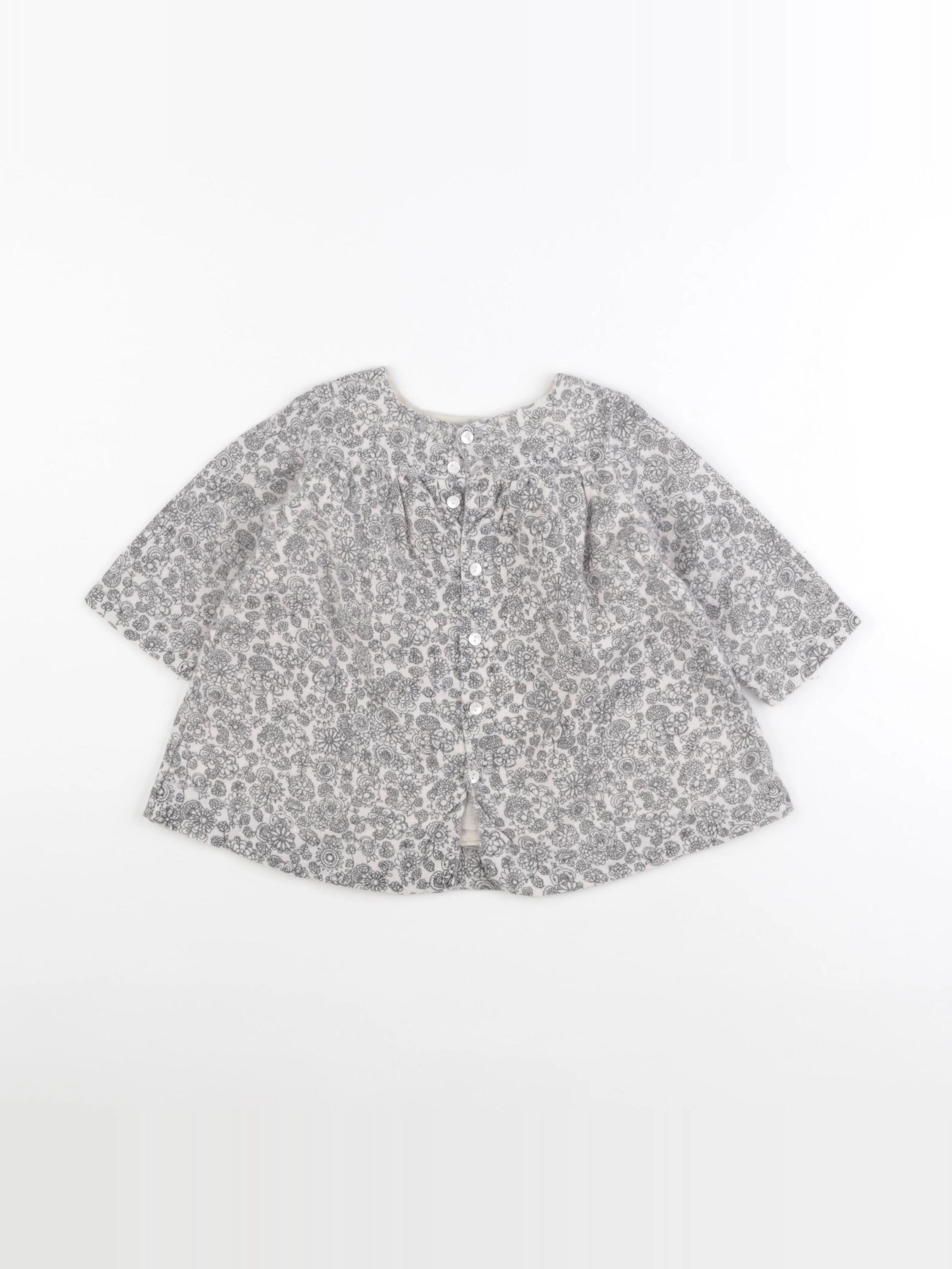 Bonpoint - blouse multicolore - 12 mois