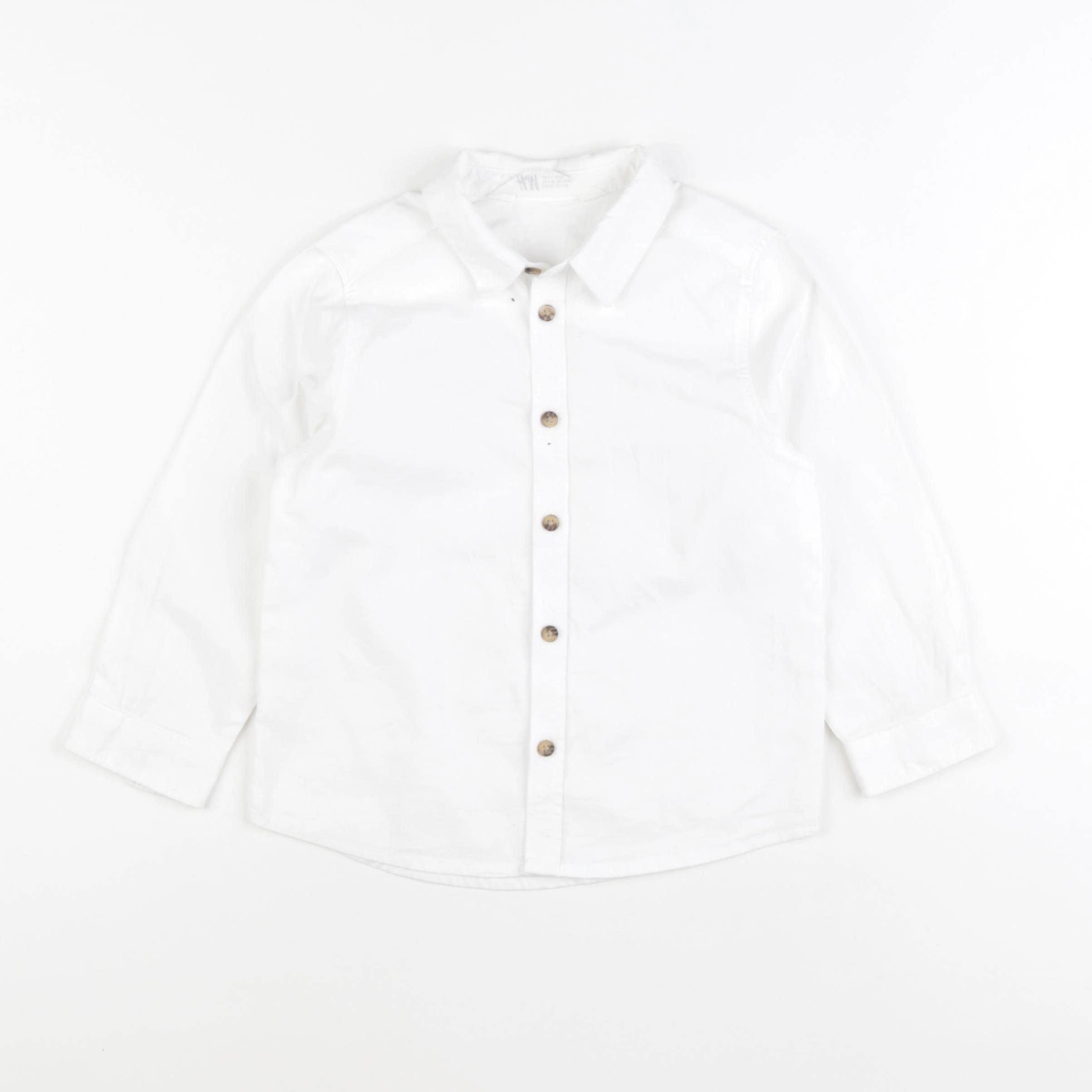 H&M - chemise blanc - 3/4 ans