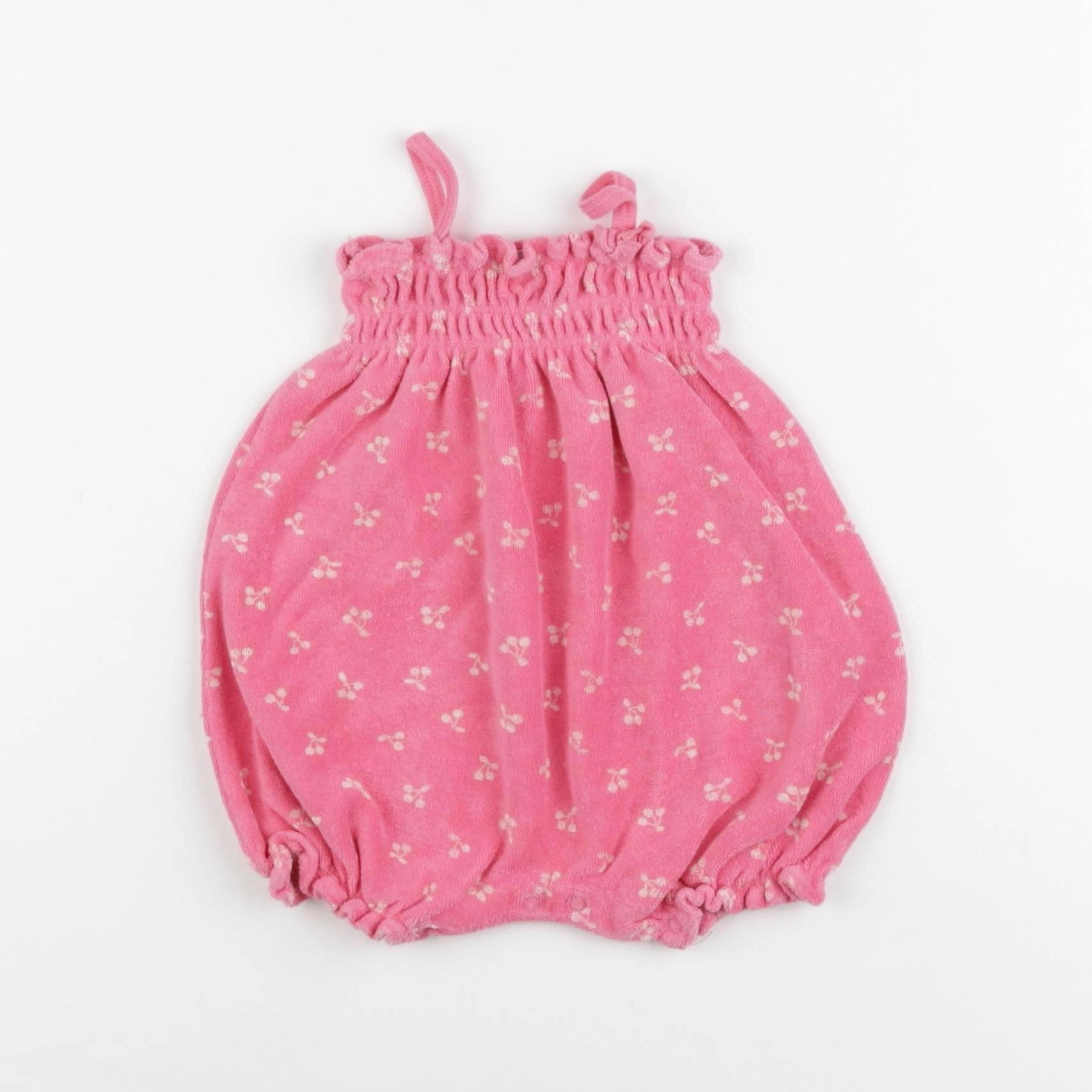Petit Bateau - combinaison rose - 6 mois
