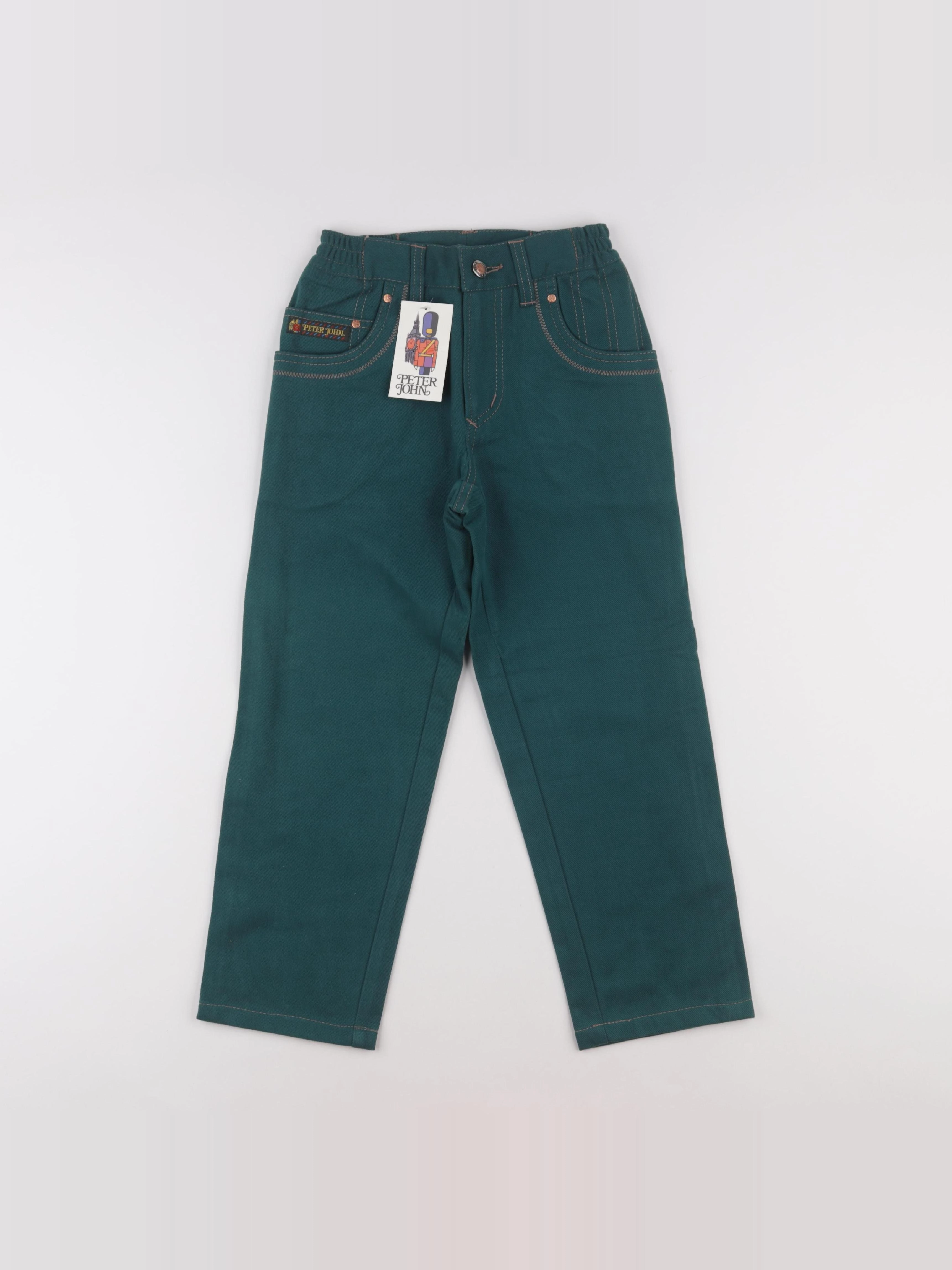 Vintage - jean vert - 6 ans