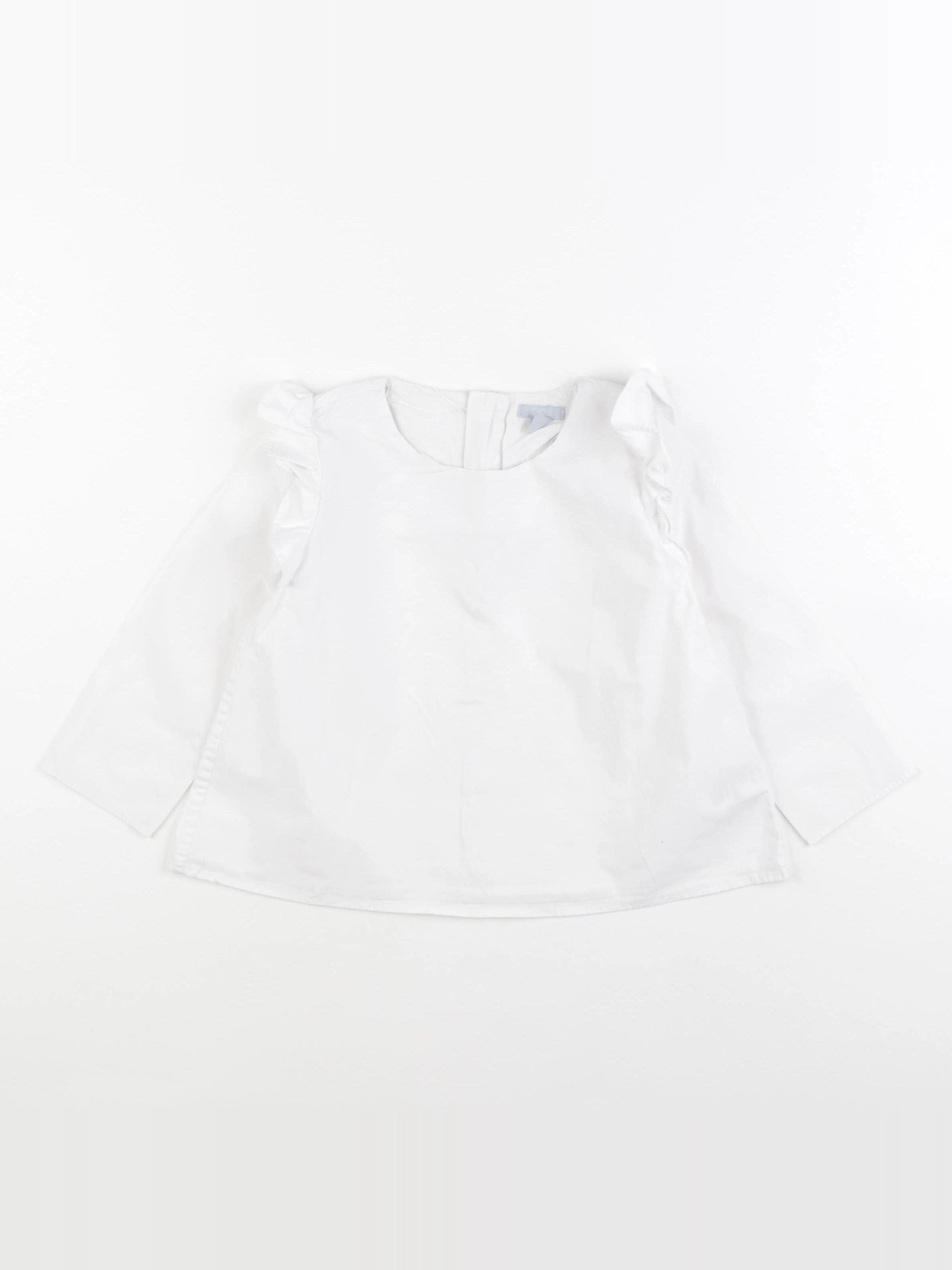 COS - blouse blanc - 2/4 ans