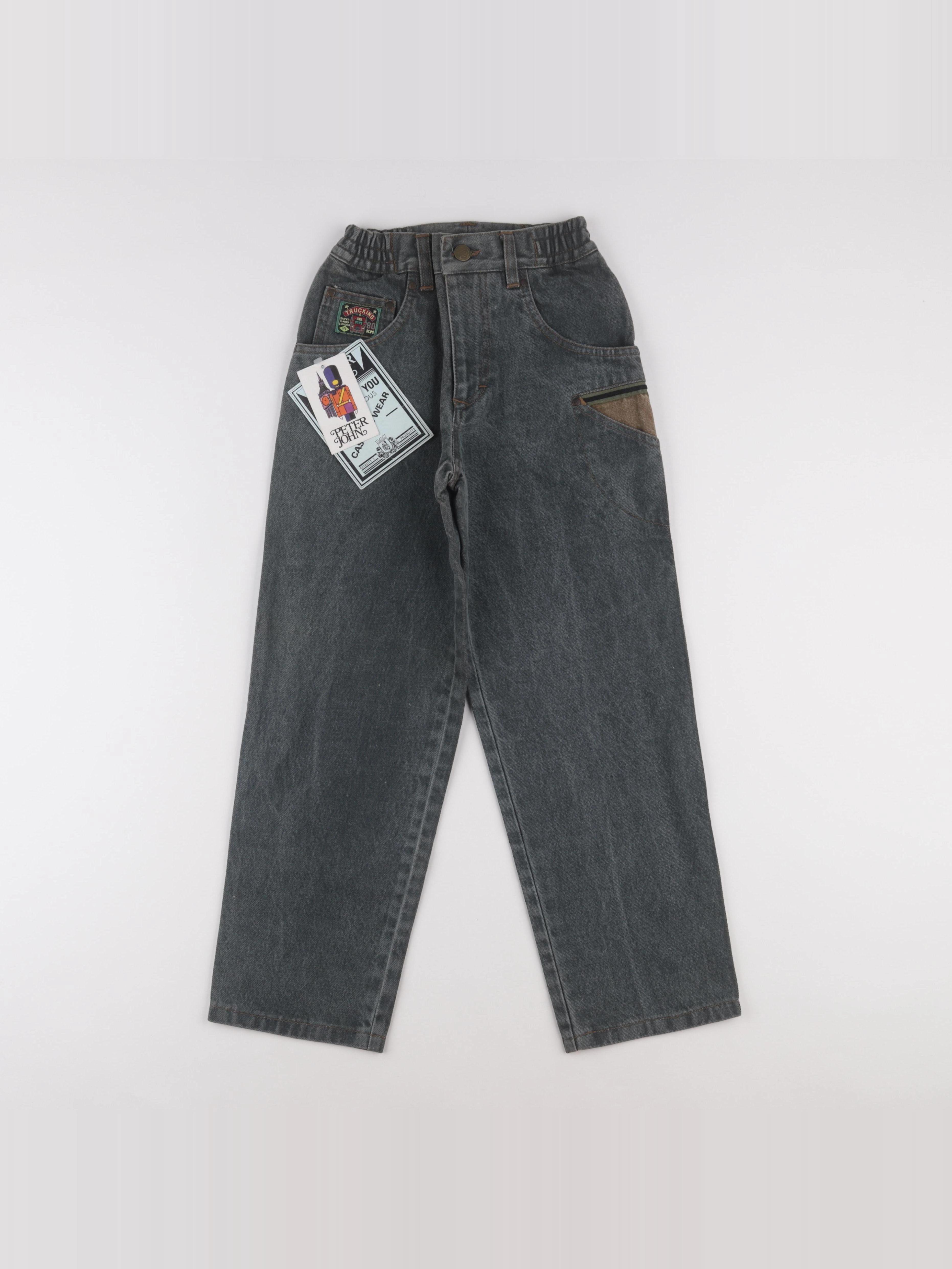 Vintage - jean vert - 7 ans