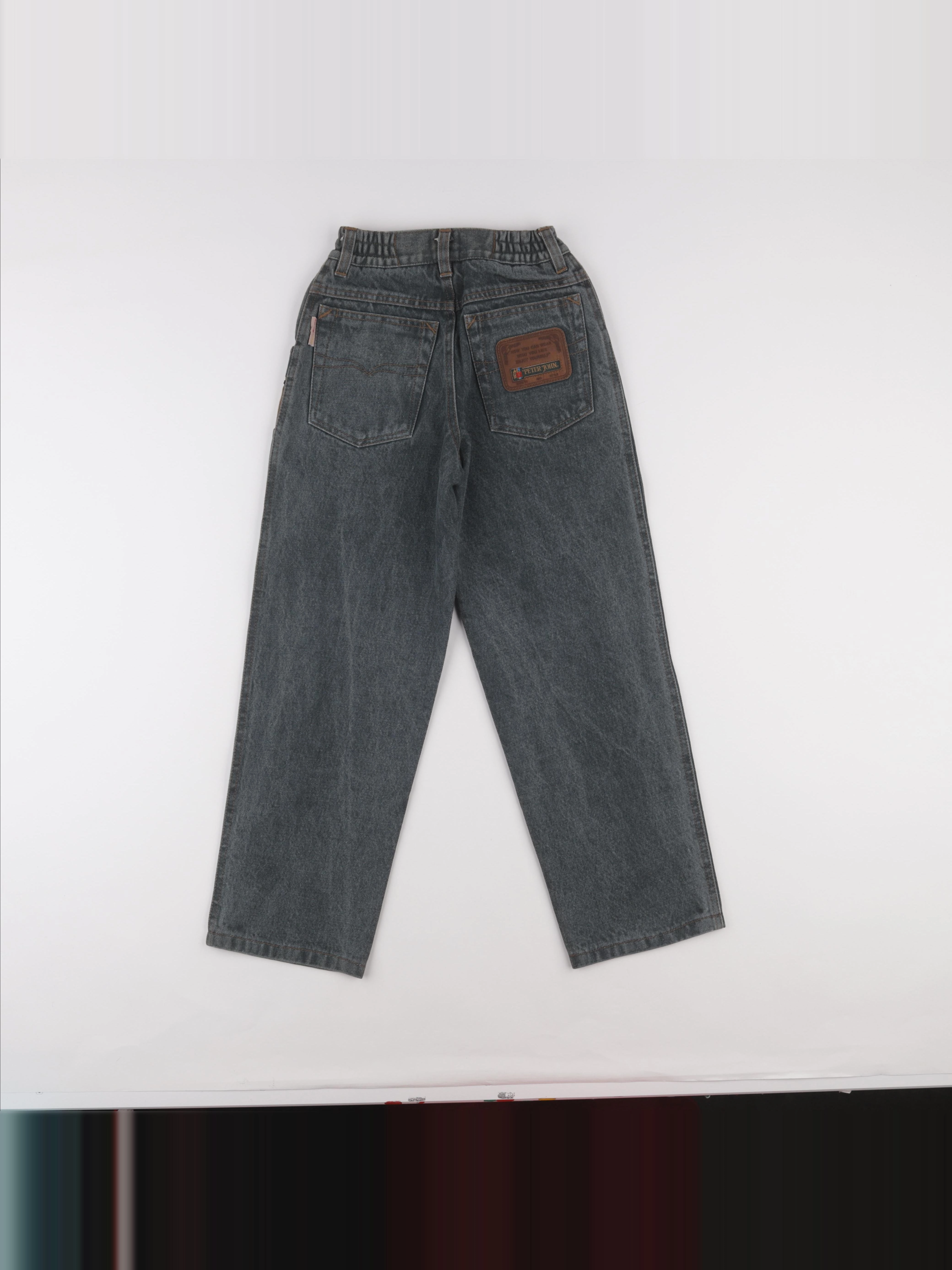 Vintage - jean vert - 7 ans