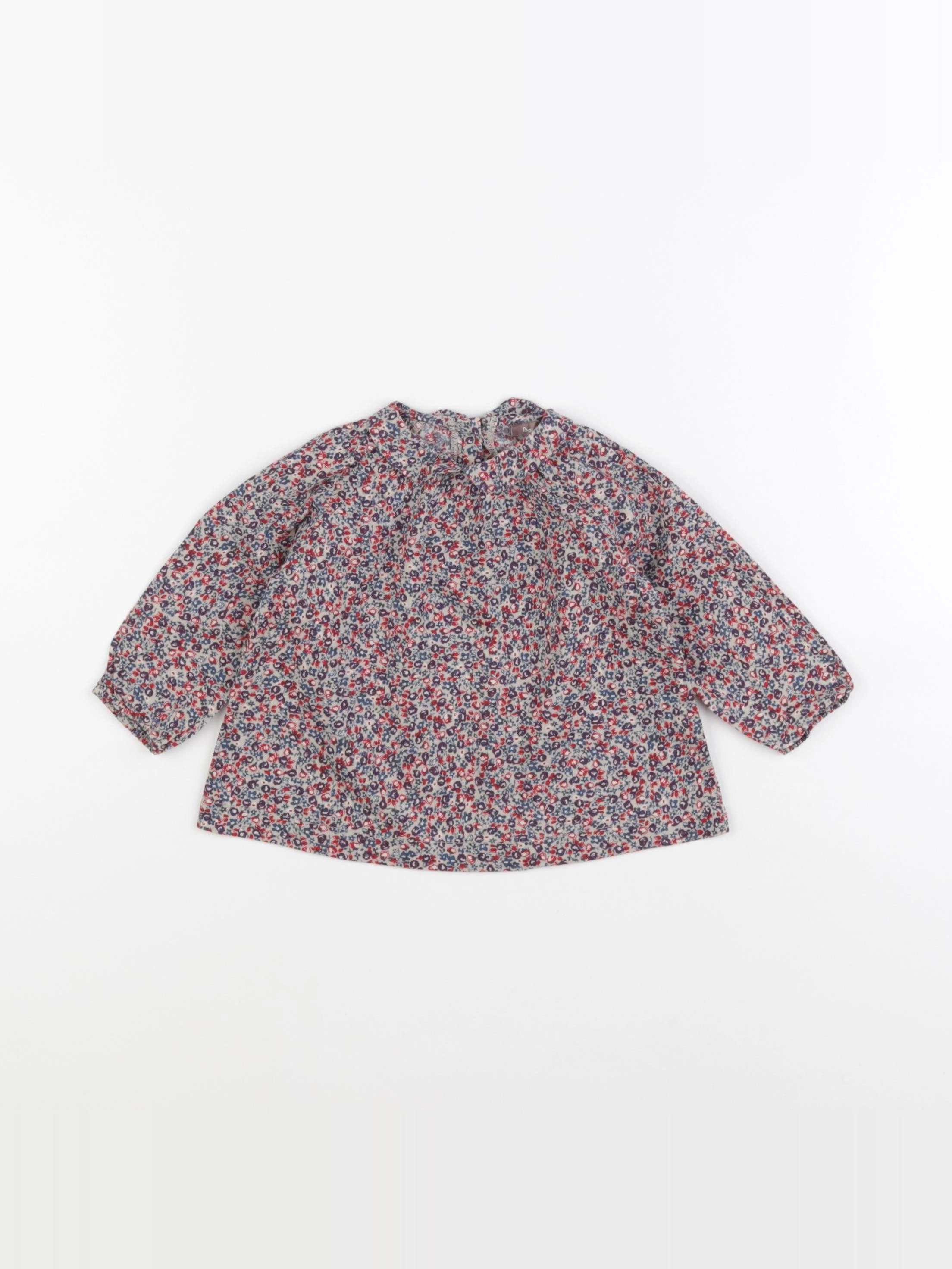 Boutchou - blouse rose - 6 mois
