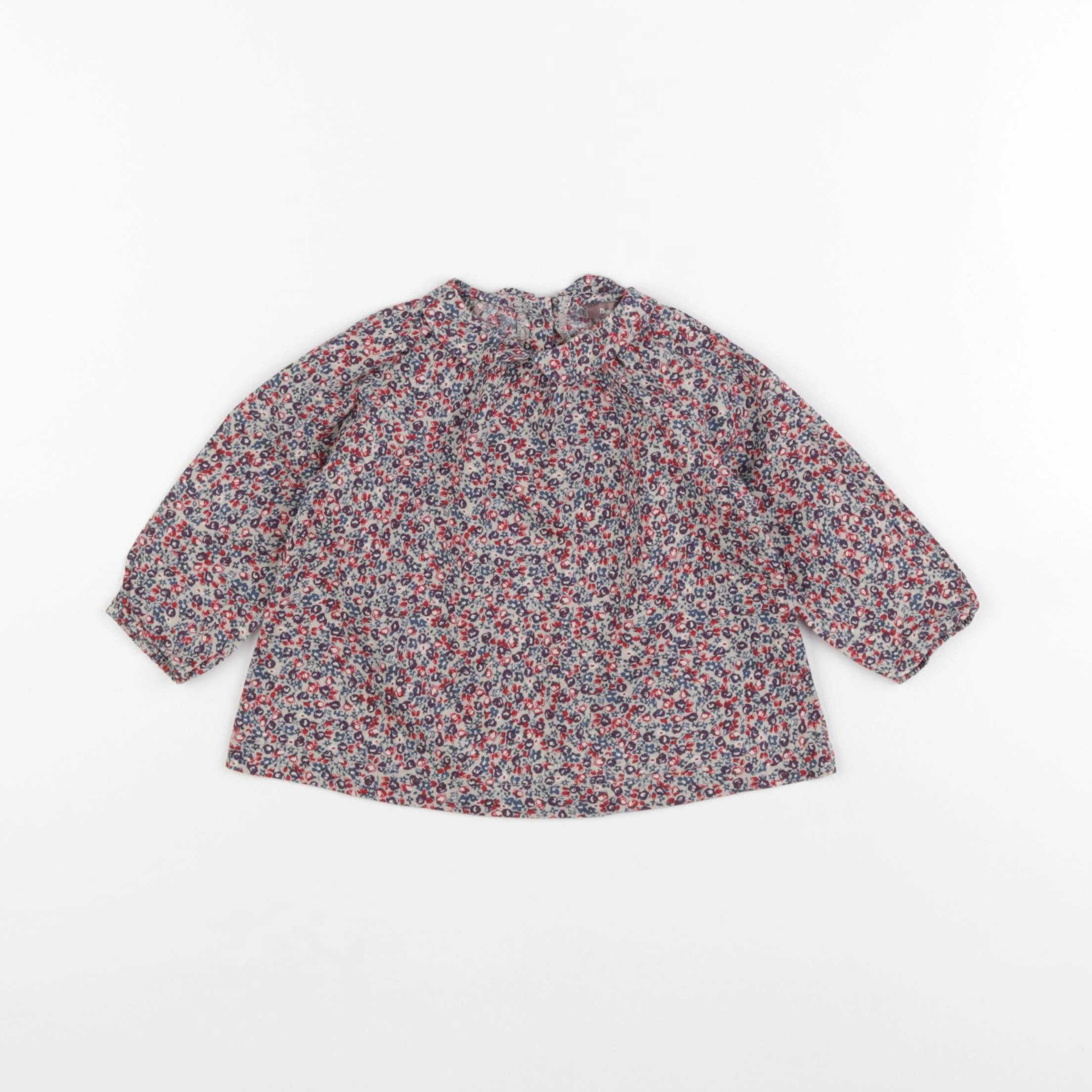 Boutchou - blouse rose - 6 mois