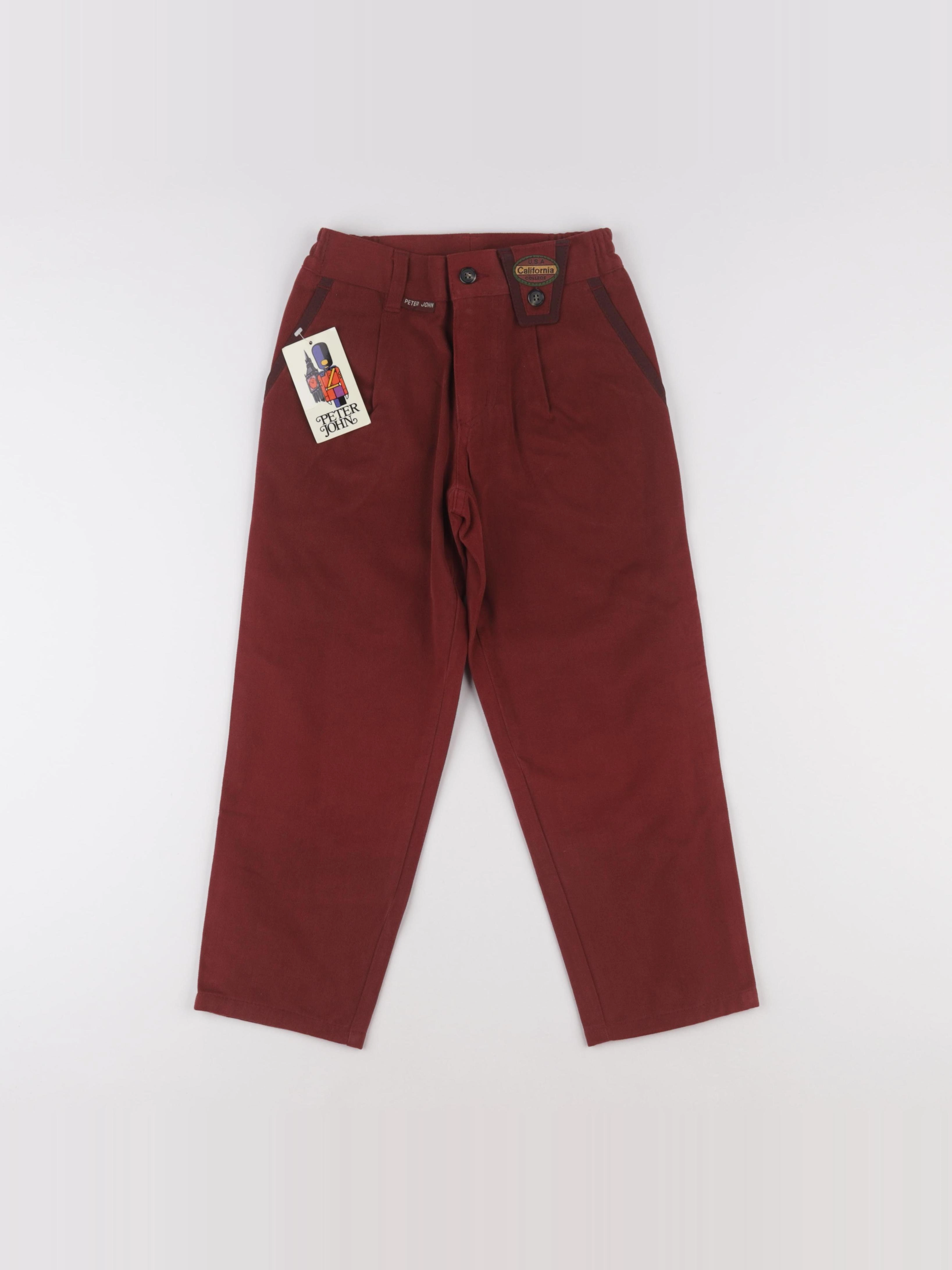 Vintage - pantalon rouge - 4 ans