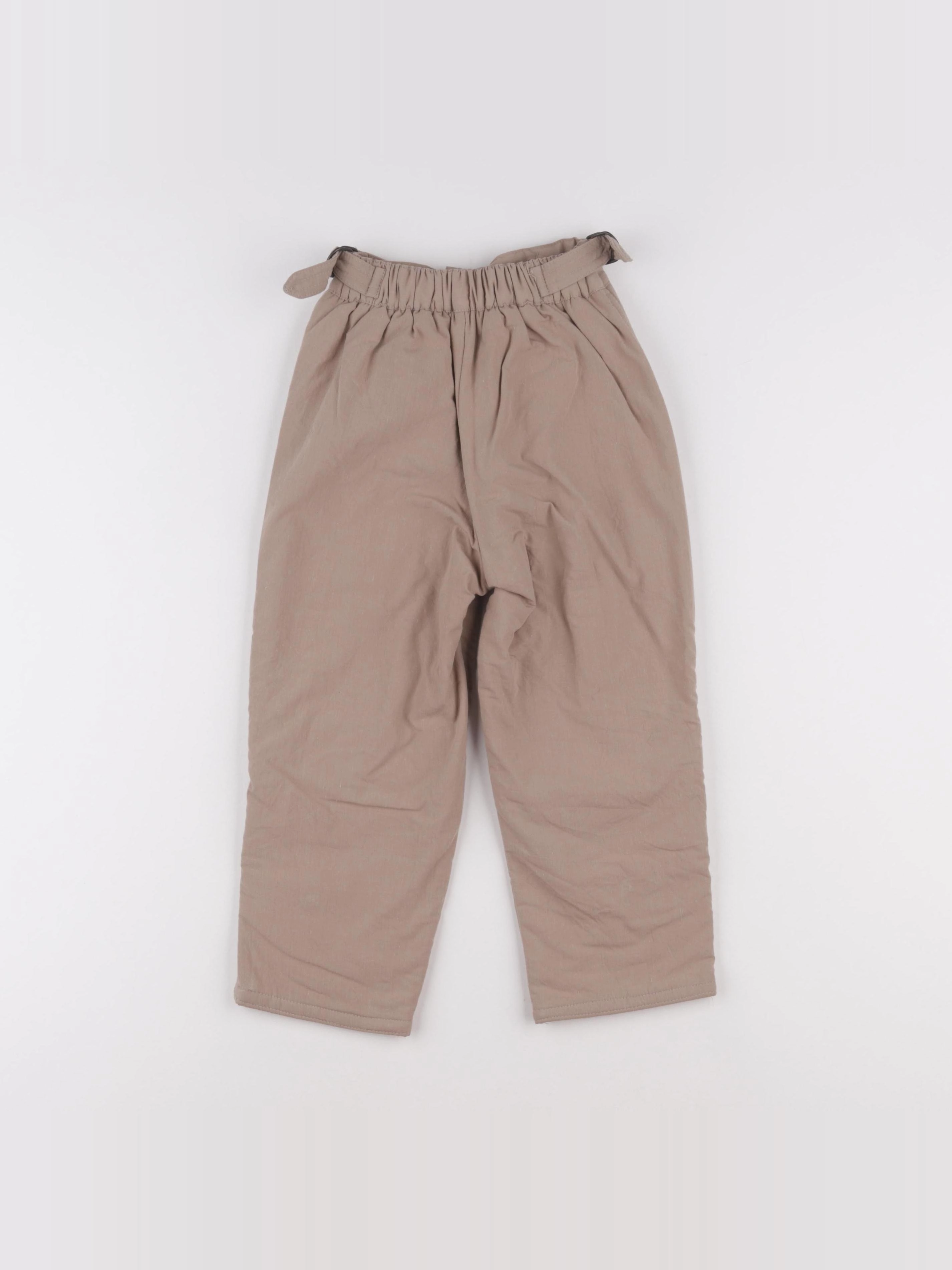Vintage - pantalon doublé marron - 4 ans