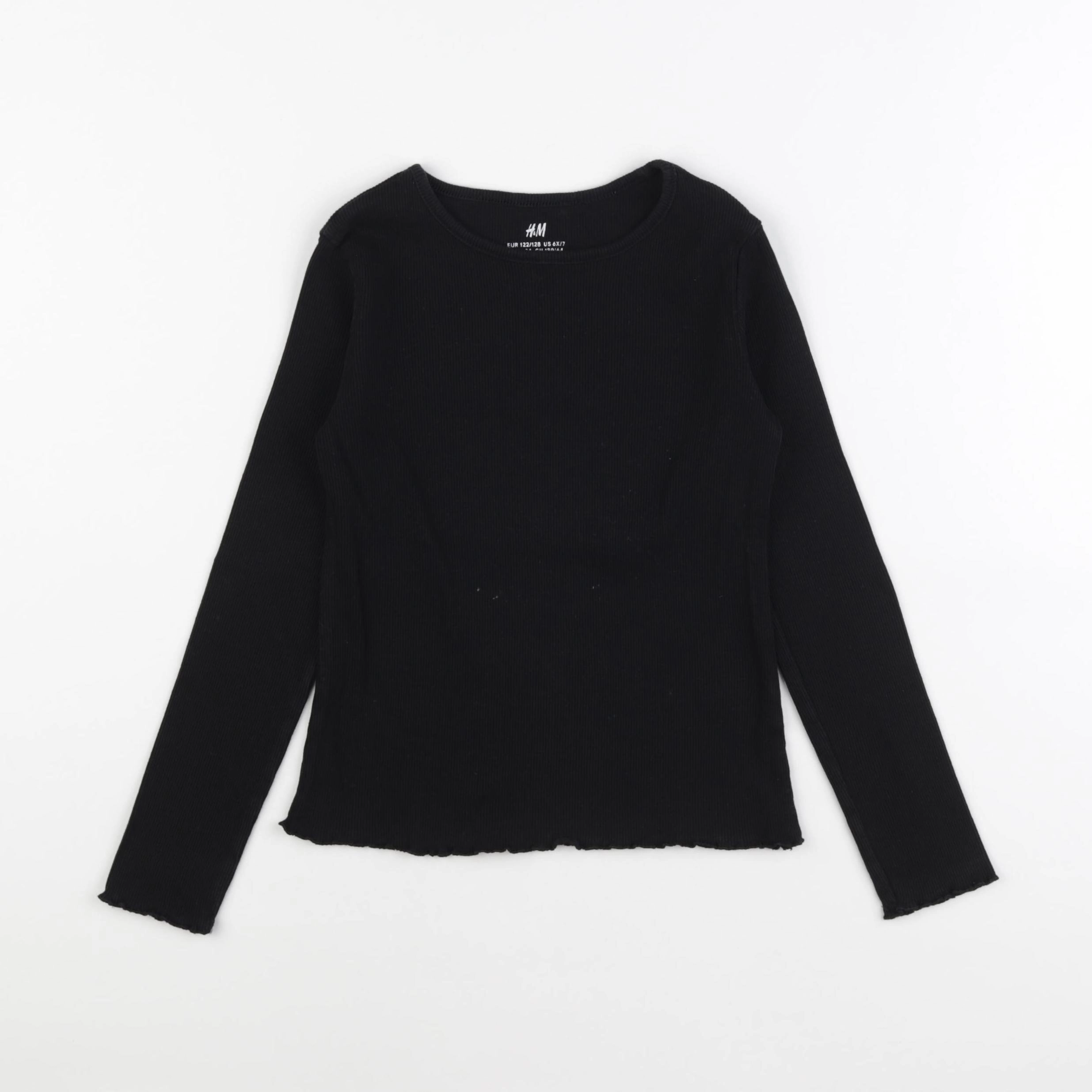 H&M - tee-shirt noir - 6/7 ans