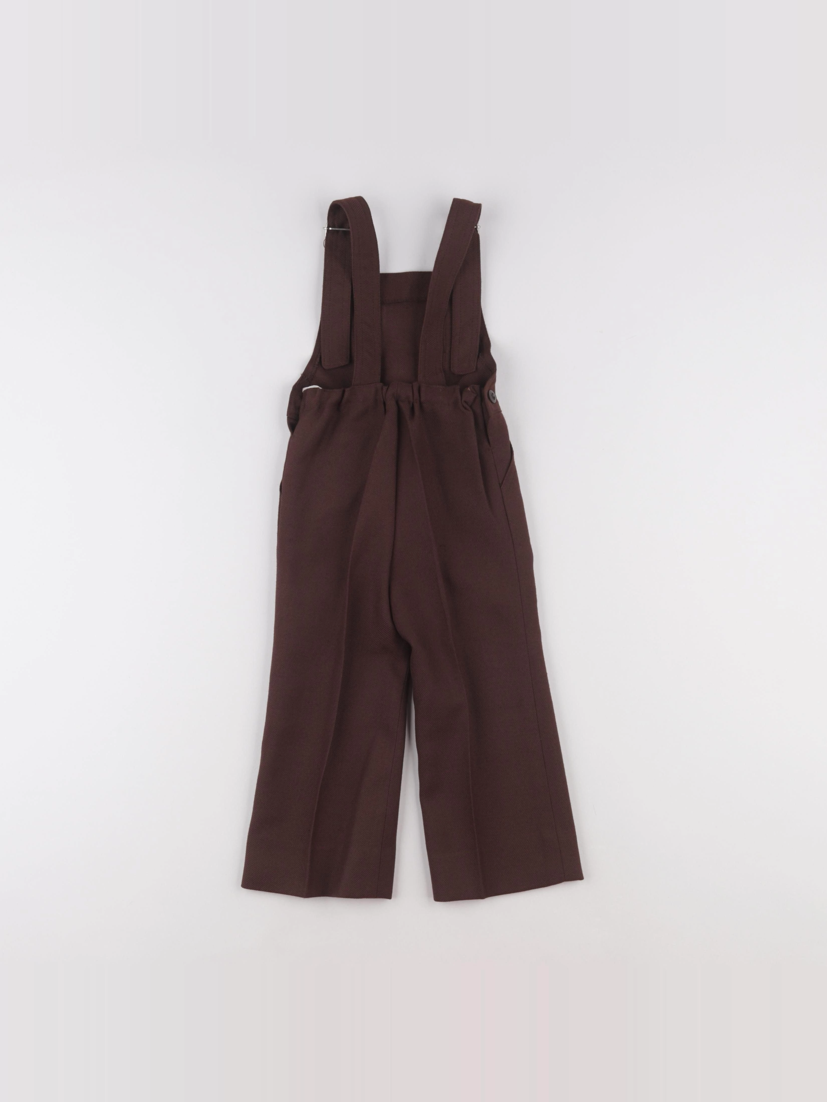 Vintage - salopette marron - 2 ans