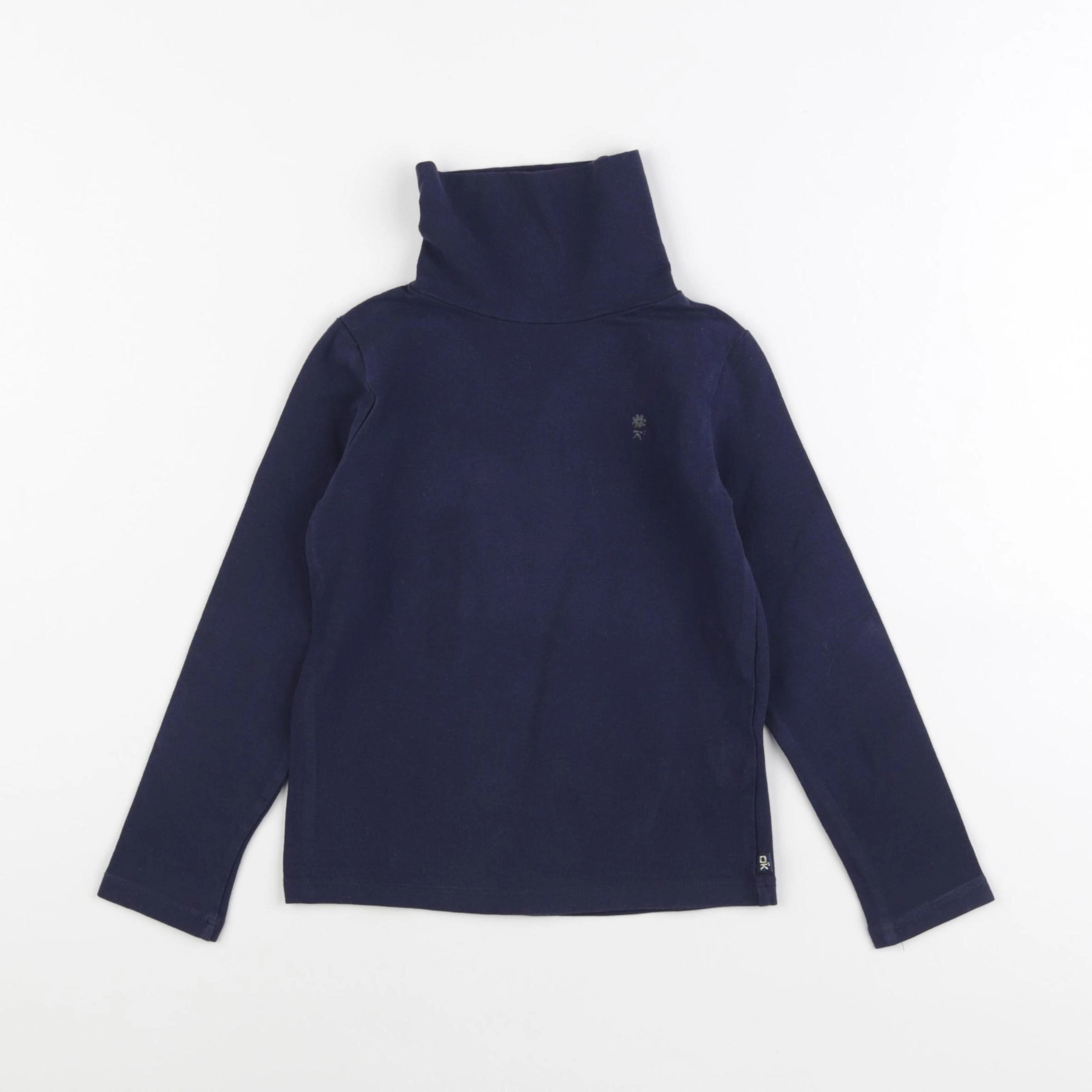 Okaidi - sous-pull bleu - 8 ans