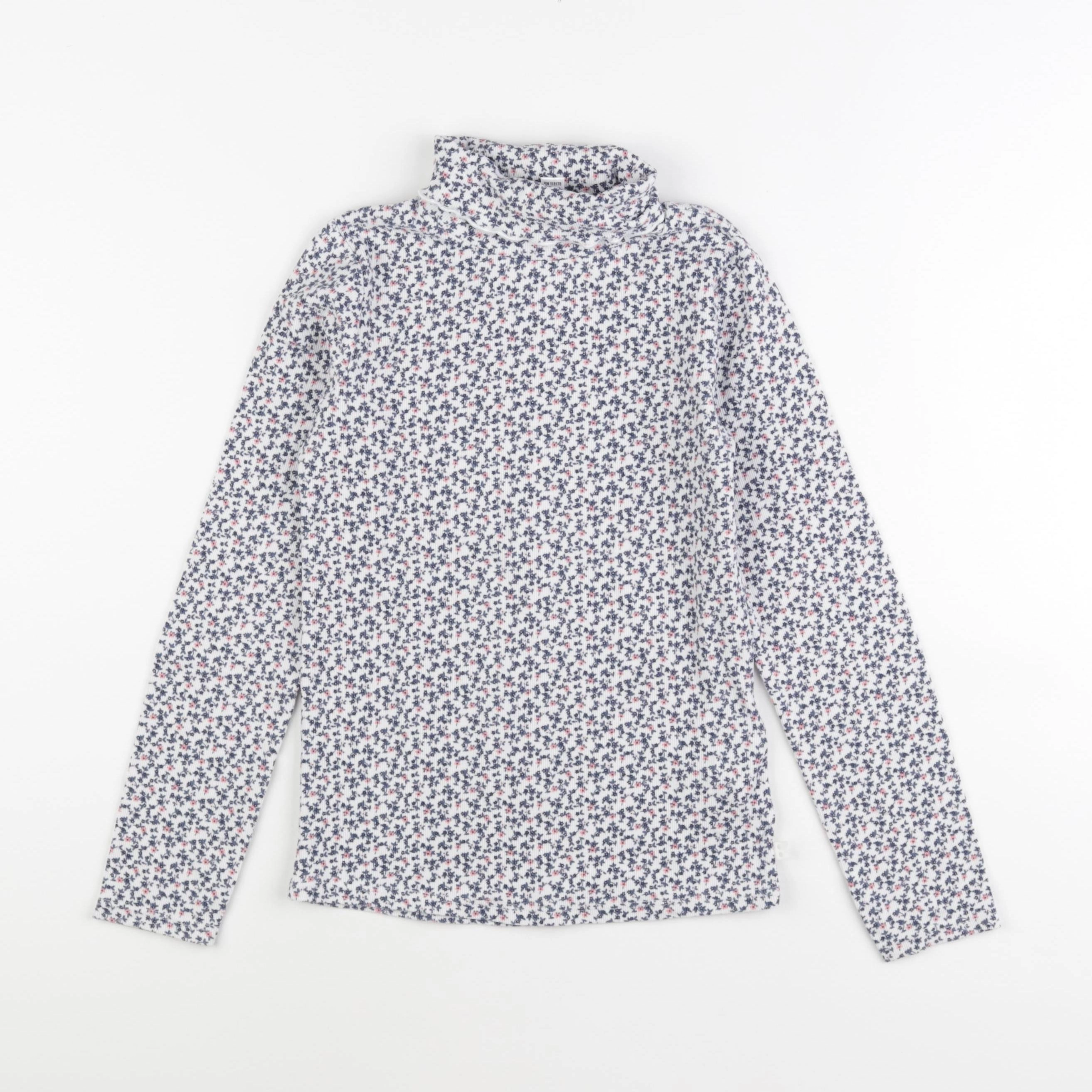 Okaidi - sous-pull bleu - 8 ans