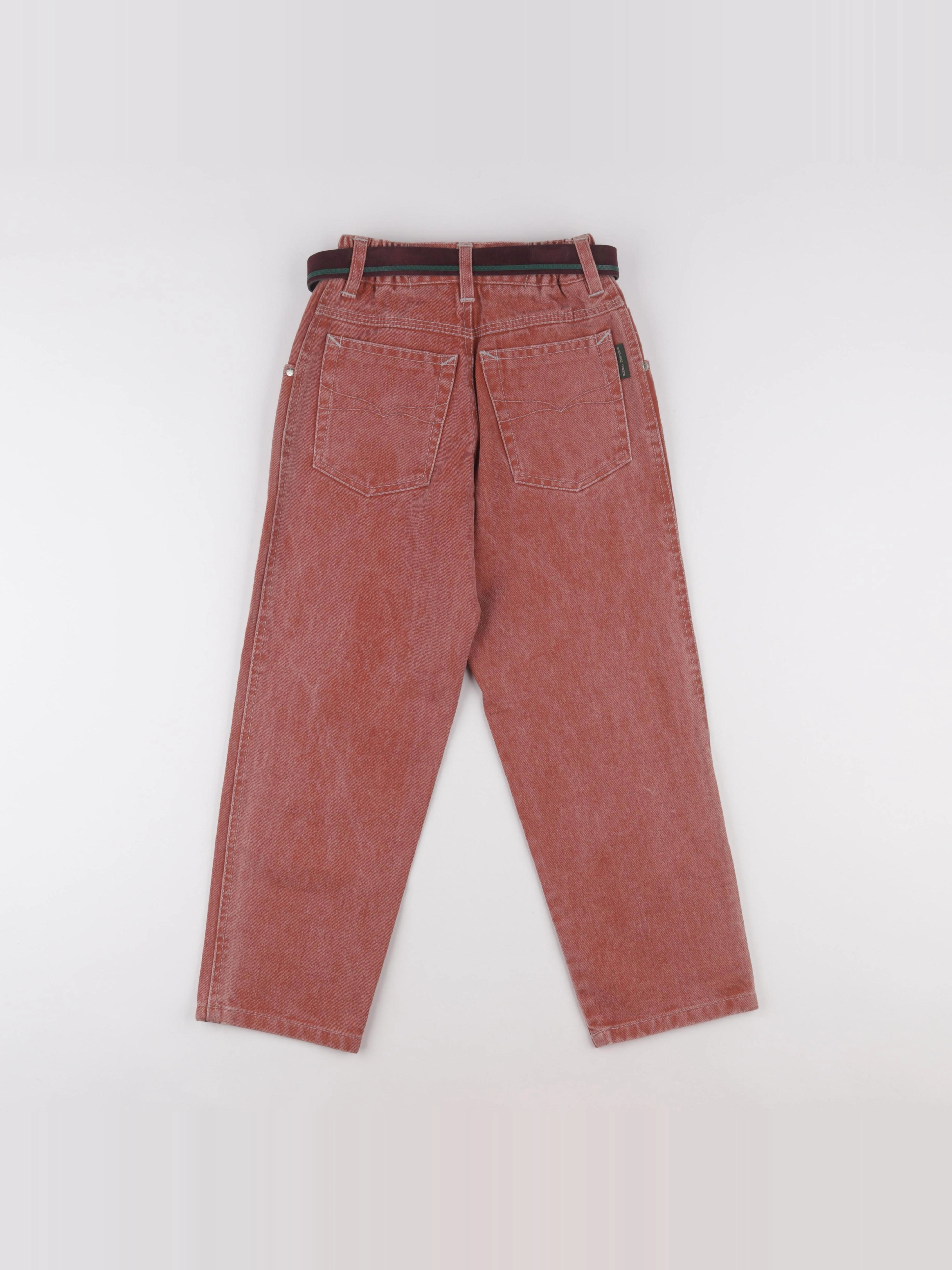 Vintage - jean orange - 9 ans