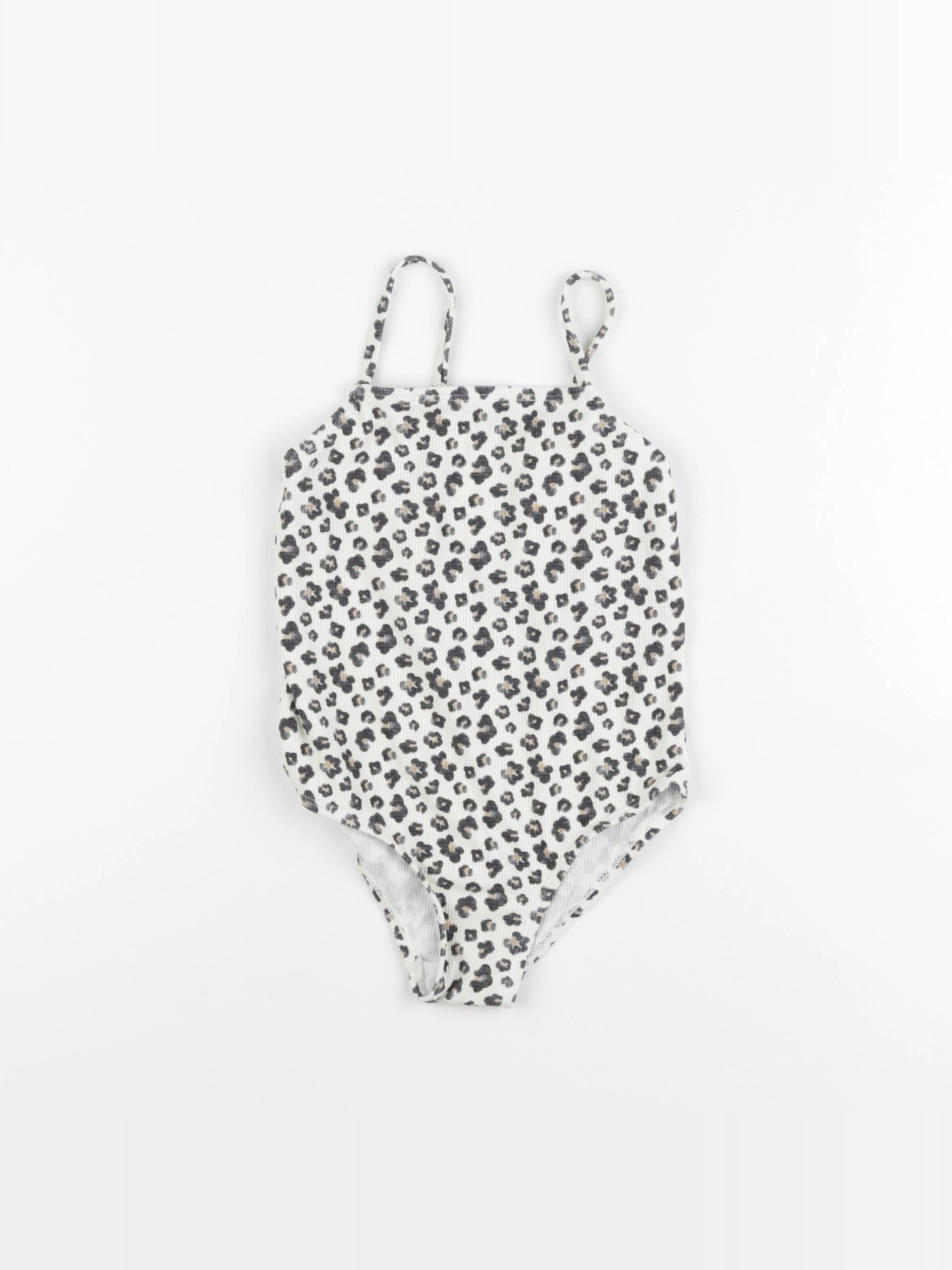 Zara - maillot de bain beige - 6/7 ans