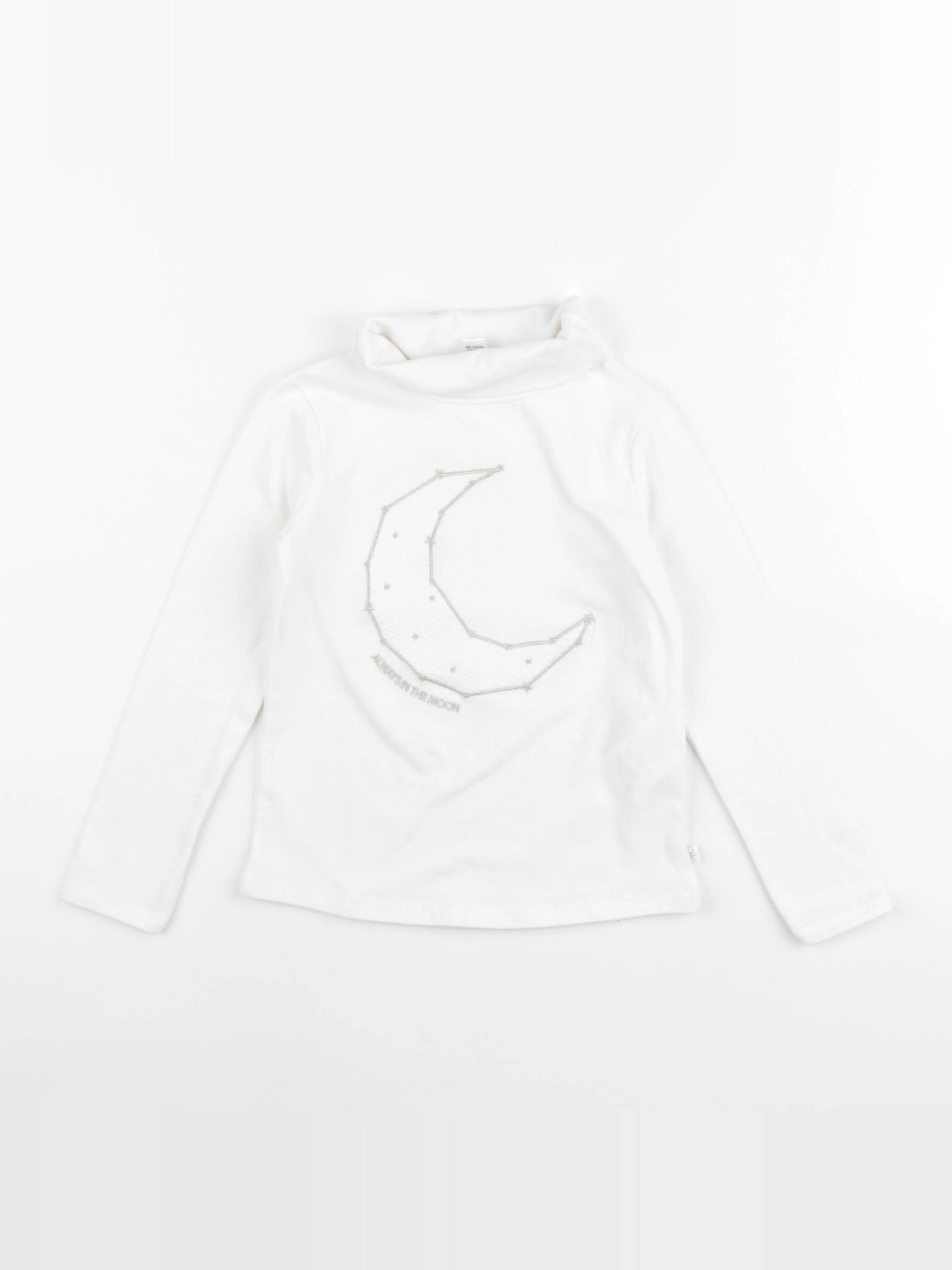 Okaidi - sous-pull blanc - 5 ans