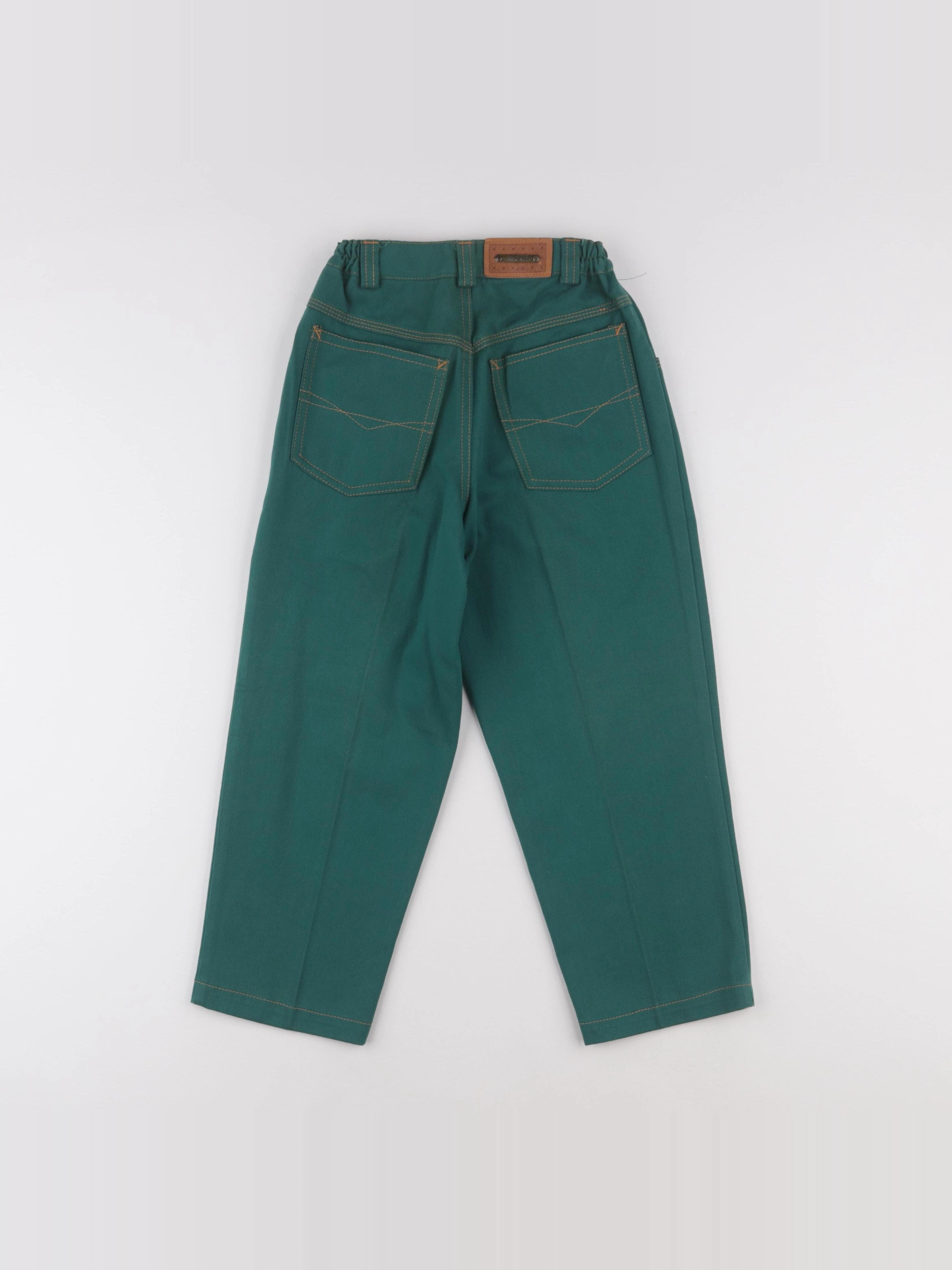 Vintage - jean vert - 6 ans